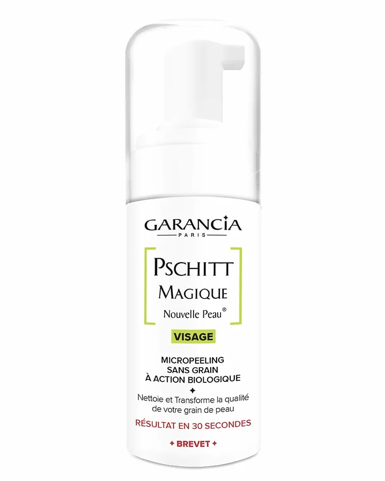 Garancia - [ PSCHITT MAGIQUE Nouvelle Peau ] VISAGE-Micropeeling sans grain ni acide de fruit, à action biologique 100ml