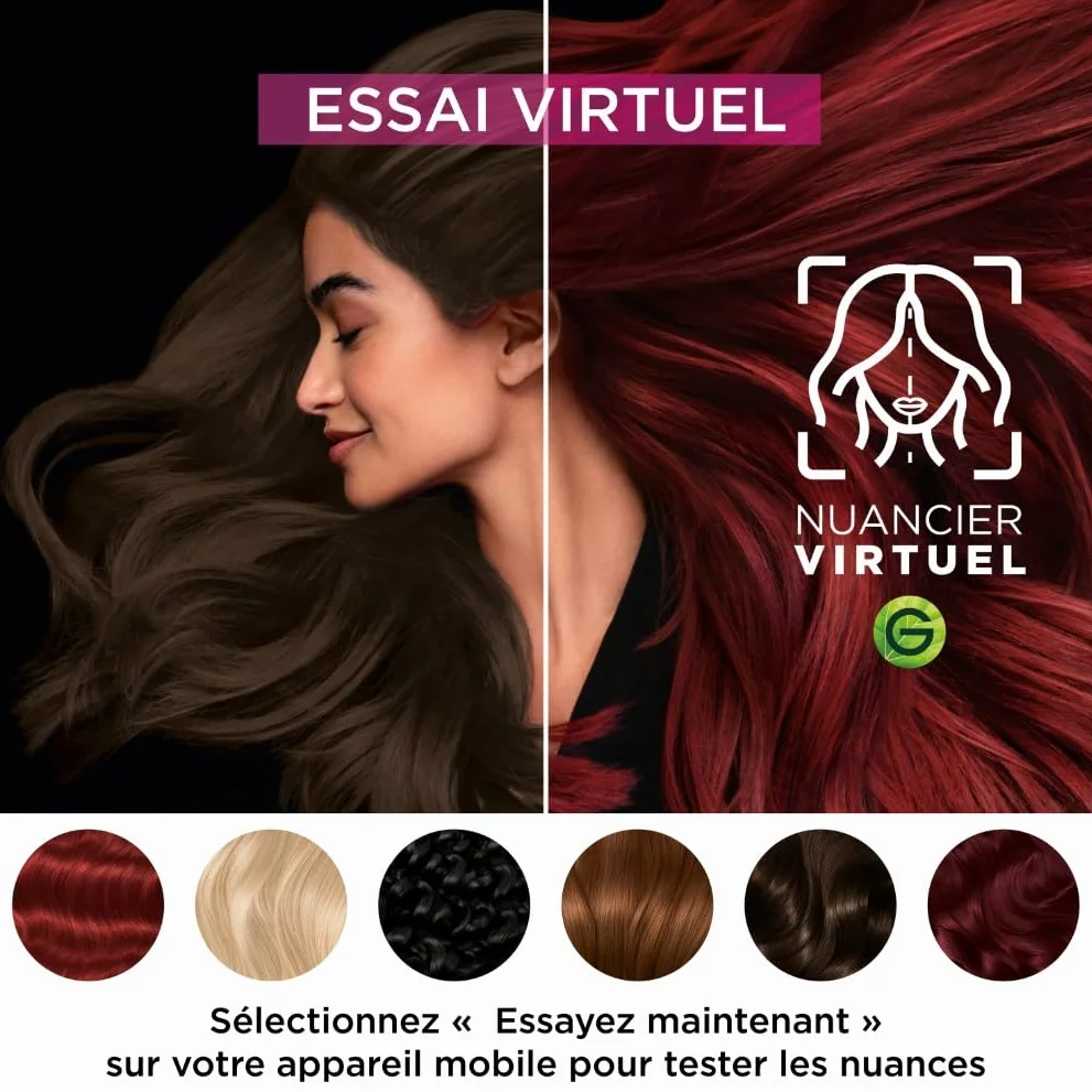 Garnier Olia Coloration Permanente Marron Glacé 4.15 Sans Ammoniaque Huiles Naturelles