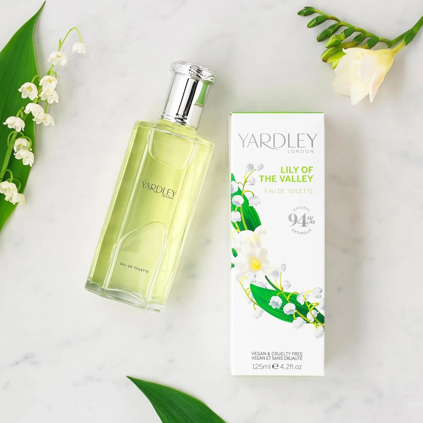 Yardley Lily of The Valley Eau de Toilette Vaporisateur pour Femme 125 ml
