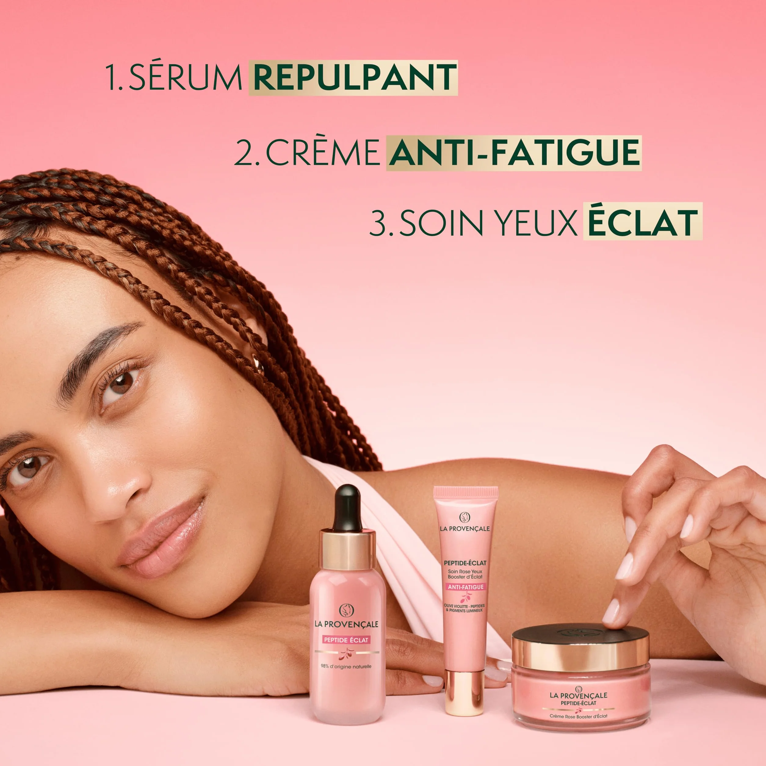 La Provençale Peptide-Eclat Routine Repulpante & Booster Anti-fatigue
