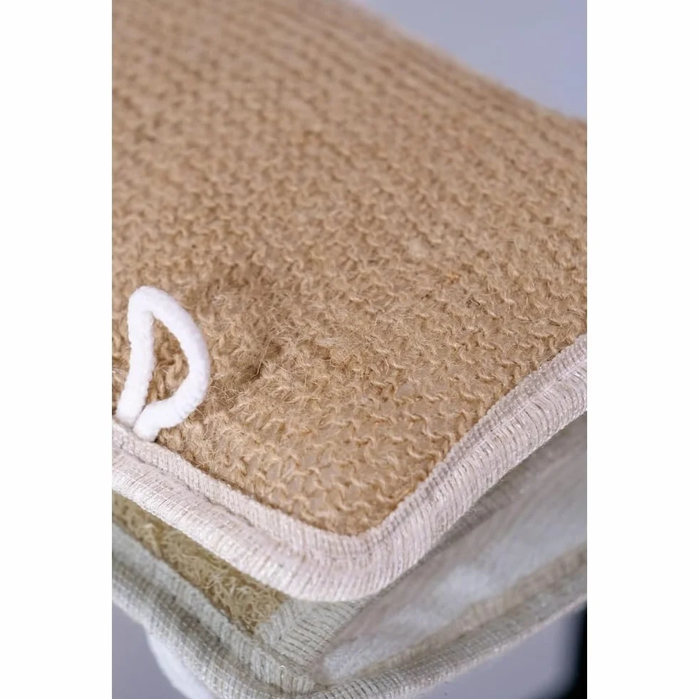 Beroia Gant Loofah Exfoliant pour Hammam Gommage Traditionnel