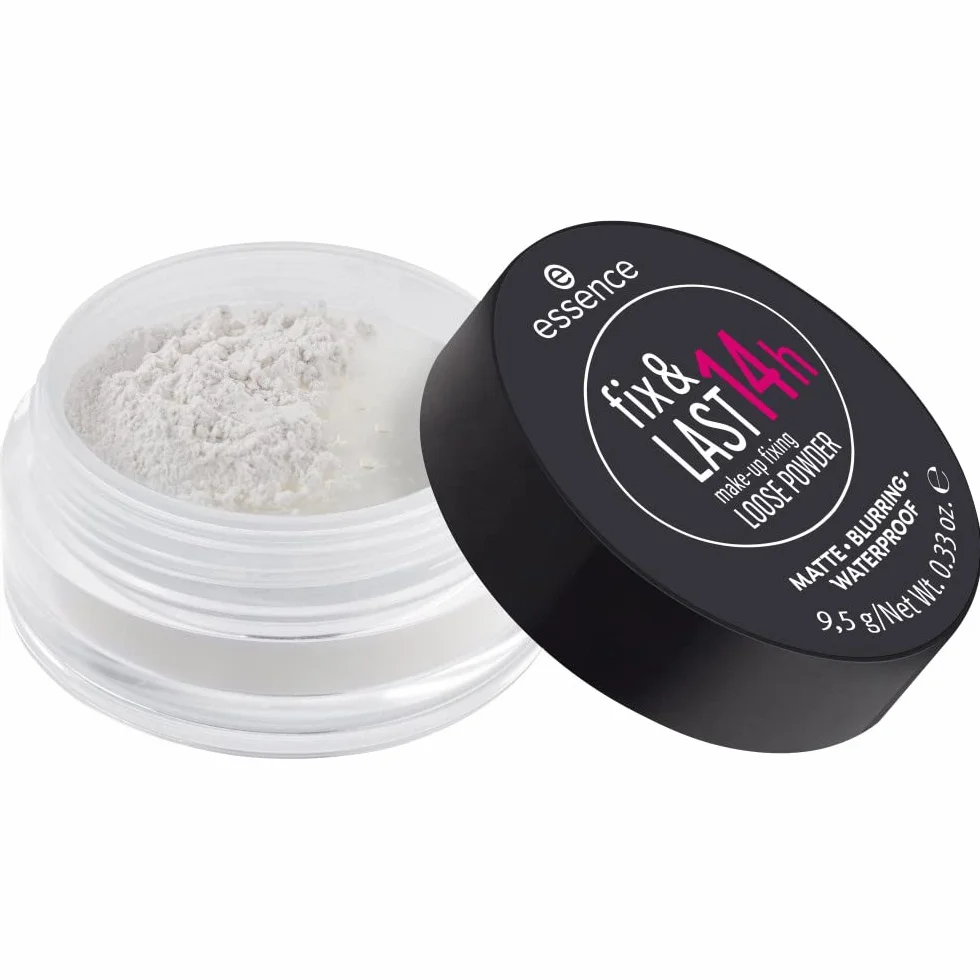 Essence Fix & Last 14h Loose Powder Poudre Libre Longue Durée Mat (9.5g)