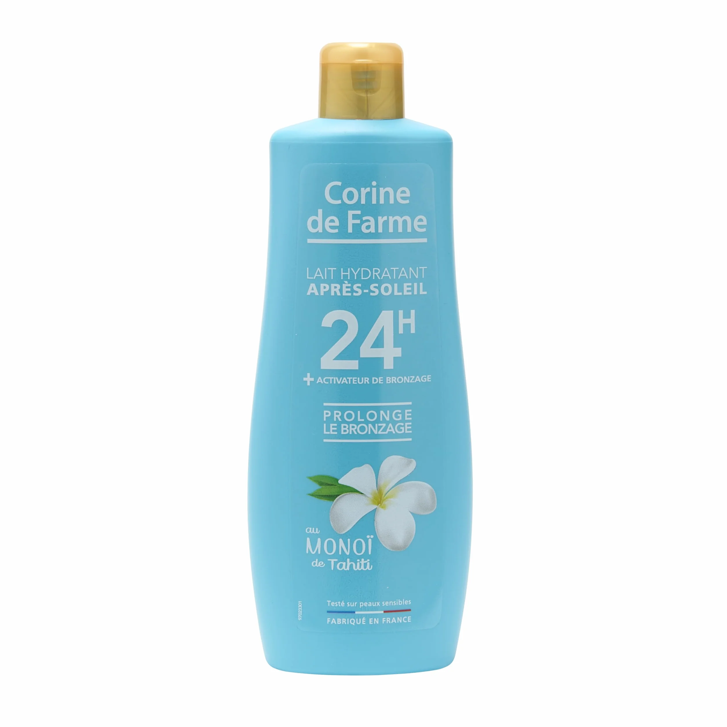Corine de Farme Lait Hydratant Après-Soleil Activateur de Bronzage Monoï de Tahiti 250 ml
