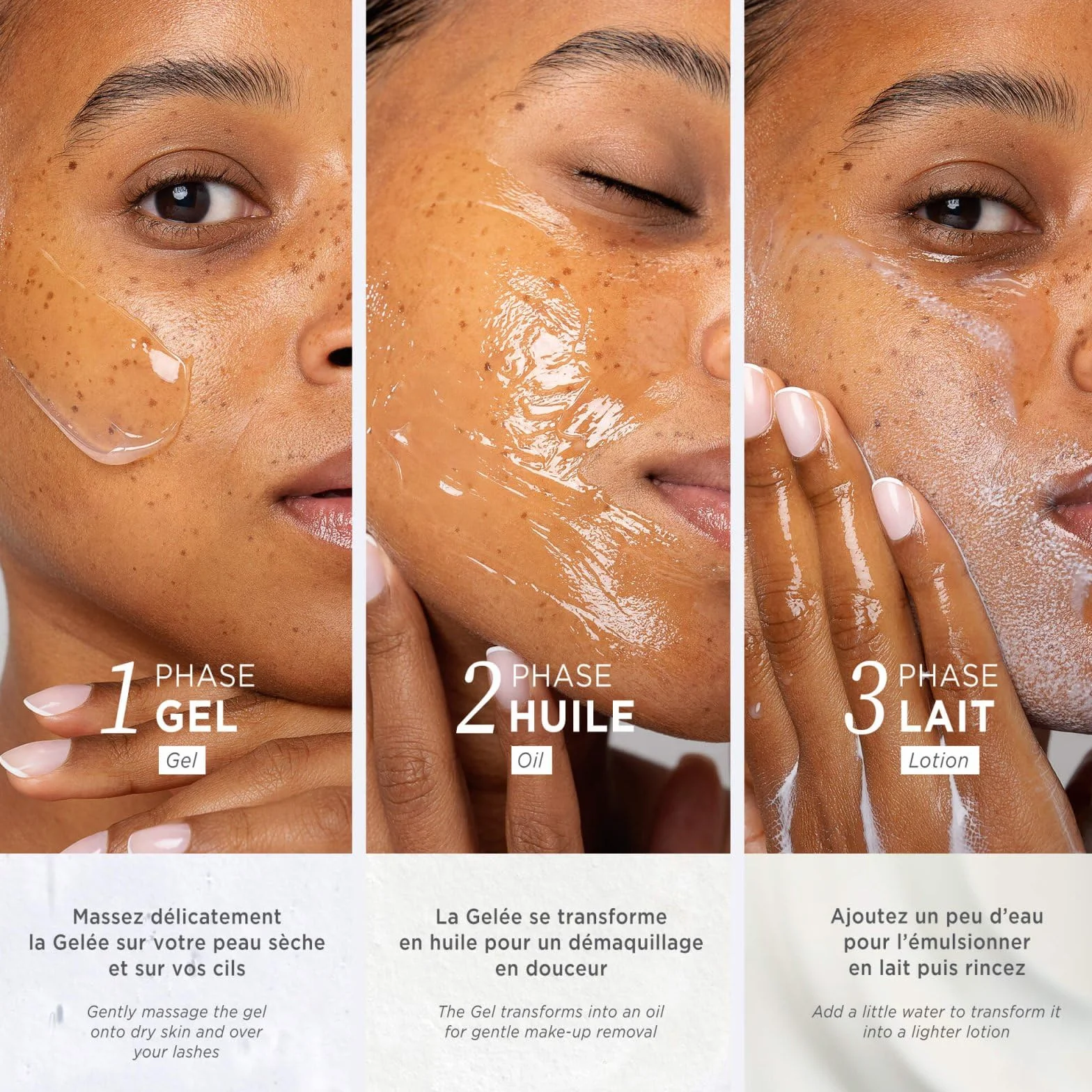 meme cosmetics Gelée fondante démaquillante
