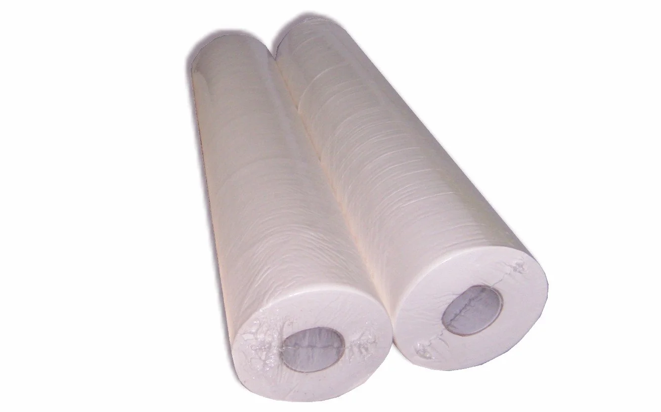 Look Concept Drap d'examen blanc 2 rouleaux
