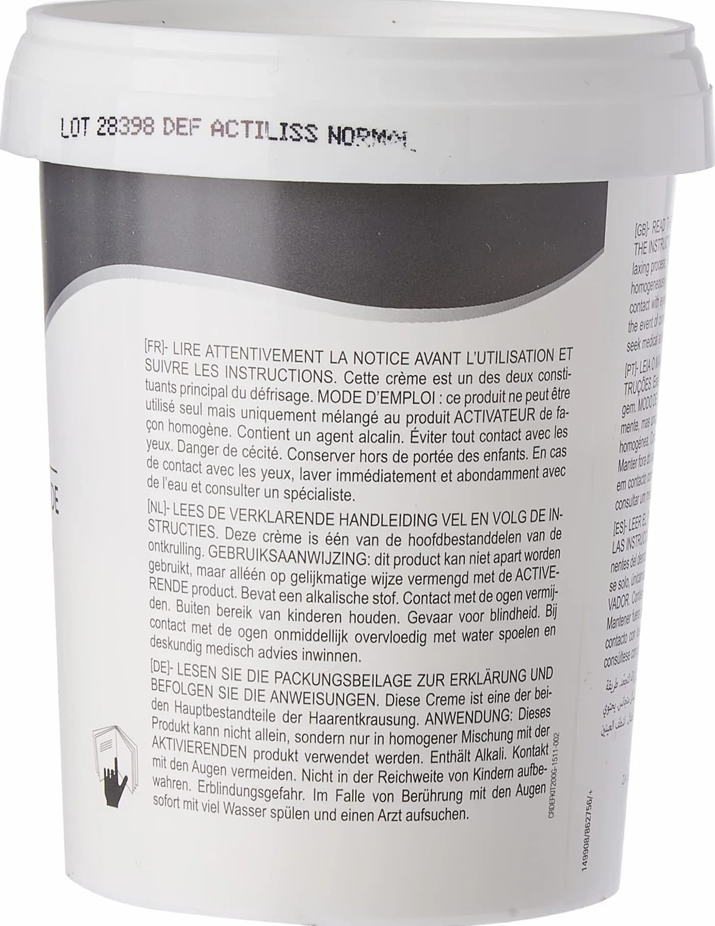 Activilong Actiliss Défrisant Normal sans Soude Argan et Kératine