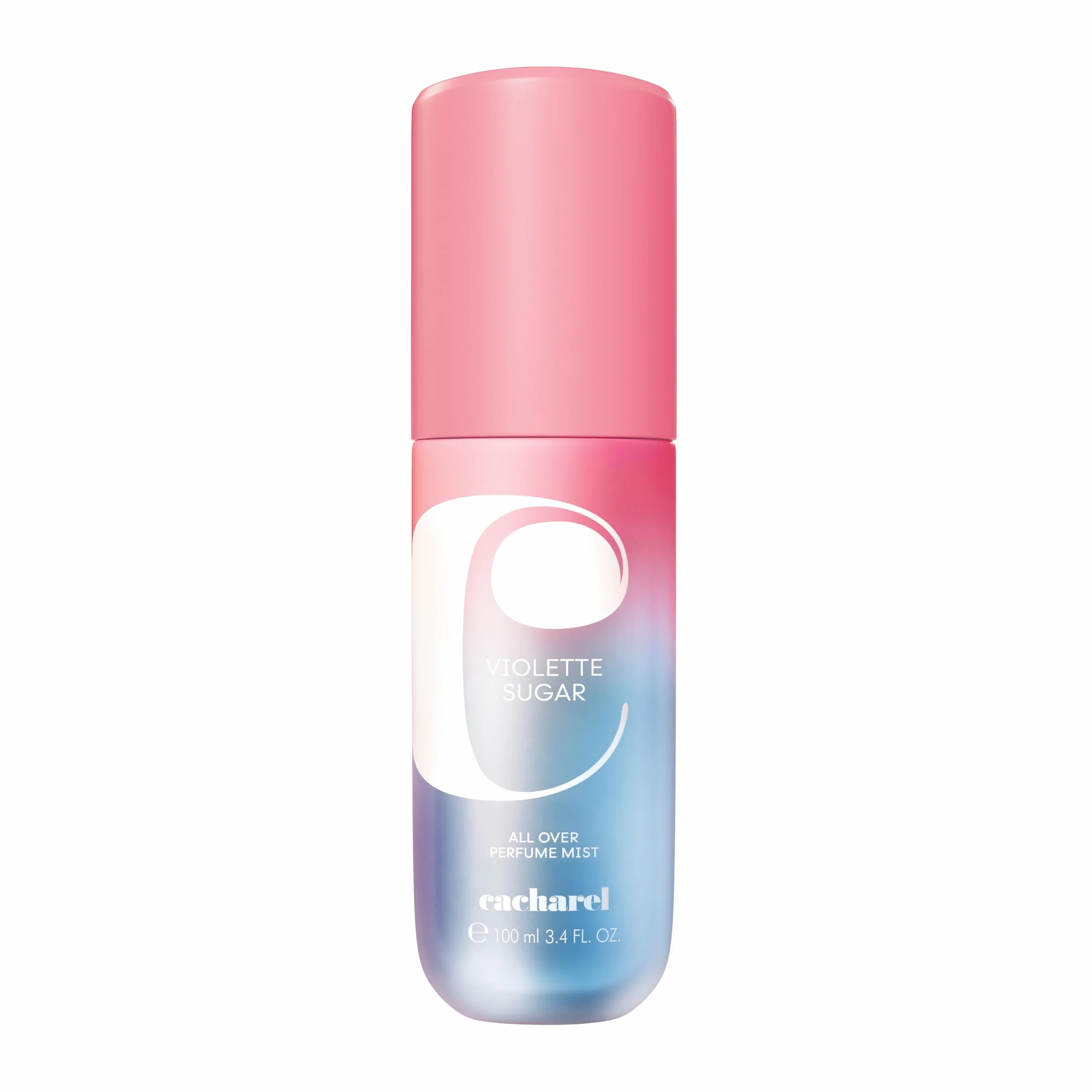CACHAREL Yummy Mist Violette Sugar — Brume Parfumée Florale Fruitée Corps et Cheveux pour Femme - Accord Fruits Rouges & Baies Pétillantes, Accord Violette Confite, Muscs - Spray Vaporisateur - 100ml