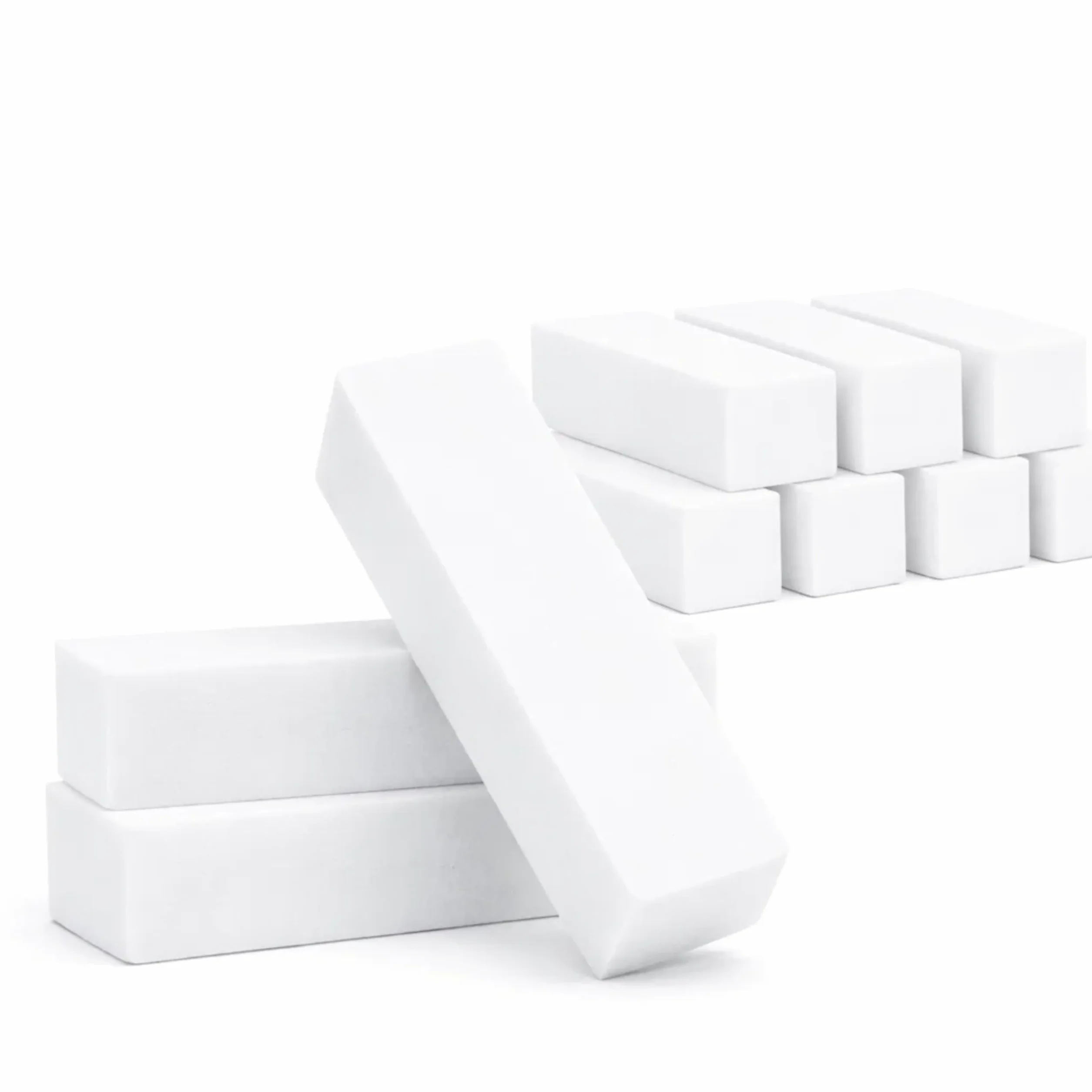 LALILL Lot de 10 Lime à Ongles Bloc de Ponçage 9,5 x 2,5 x 2,5 cm