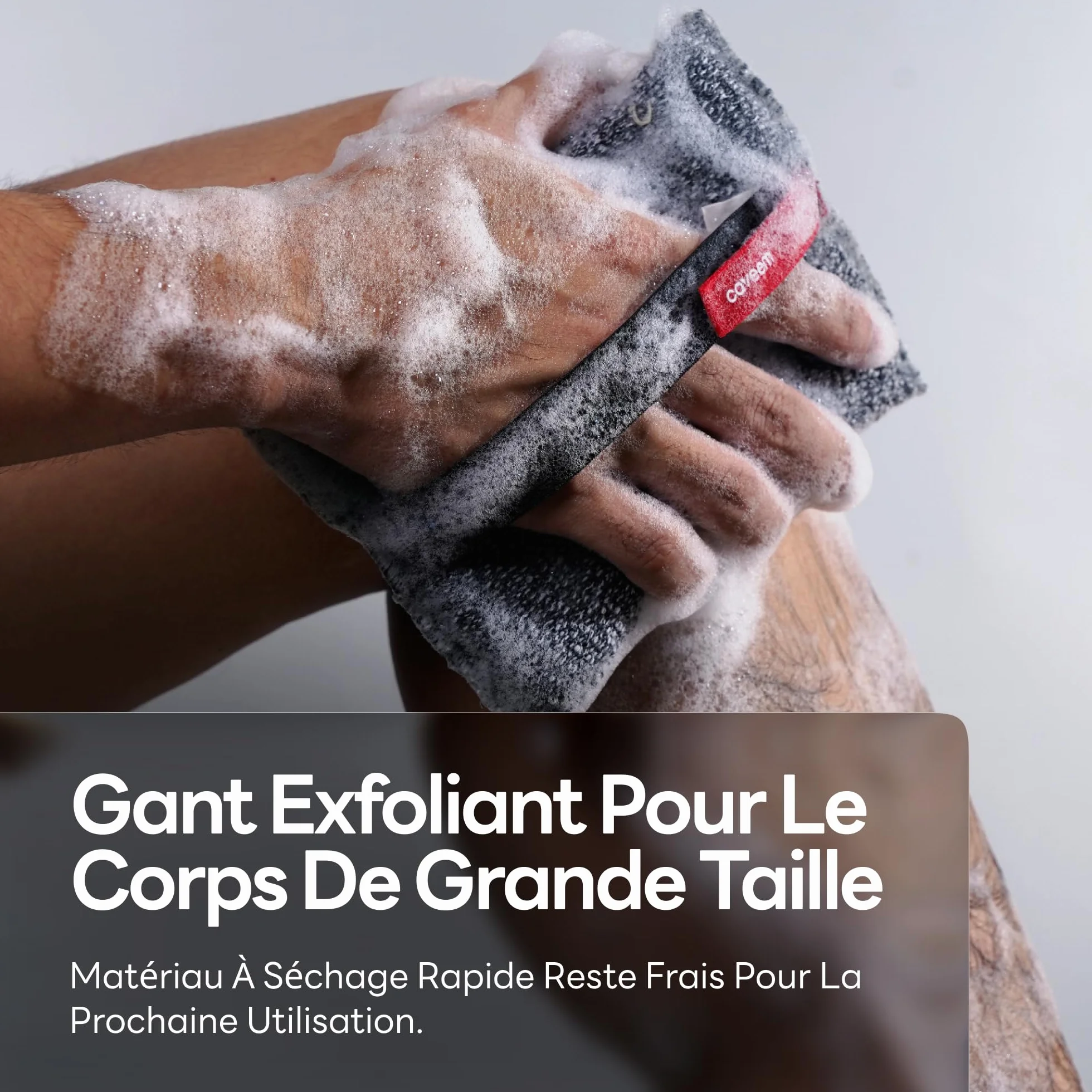 Éponge exfoliante pour le corps 2pcs