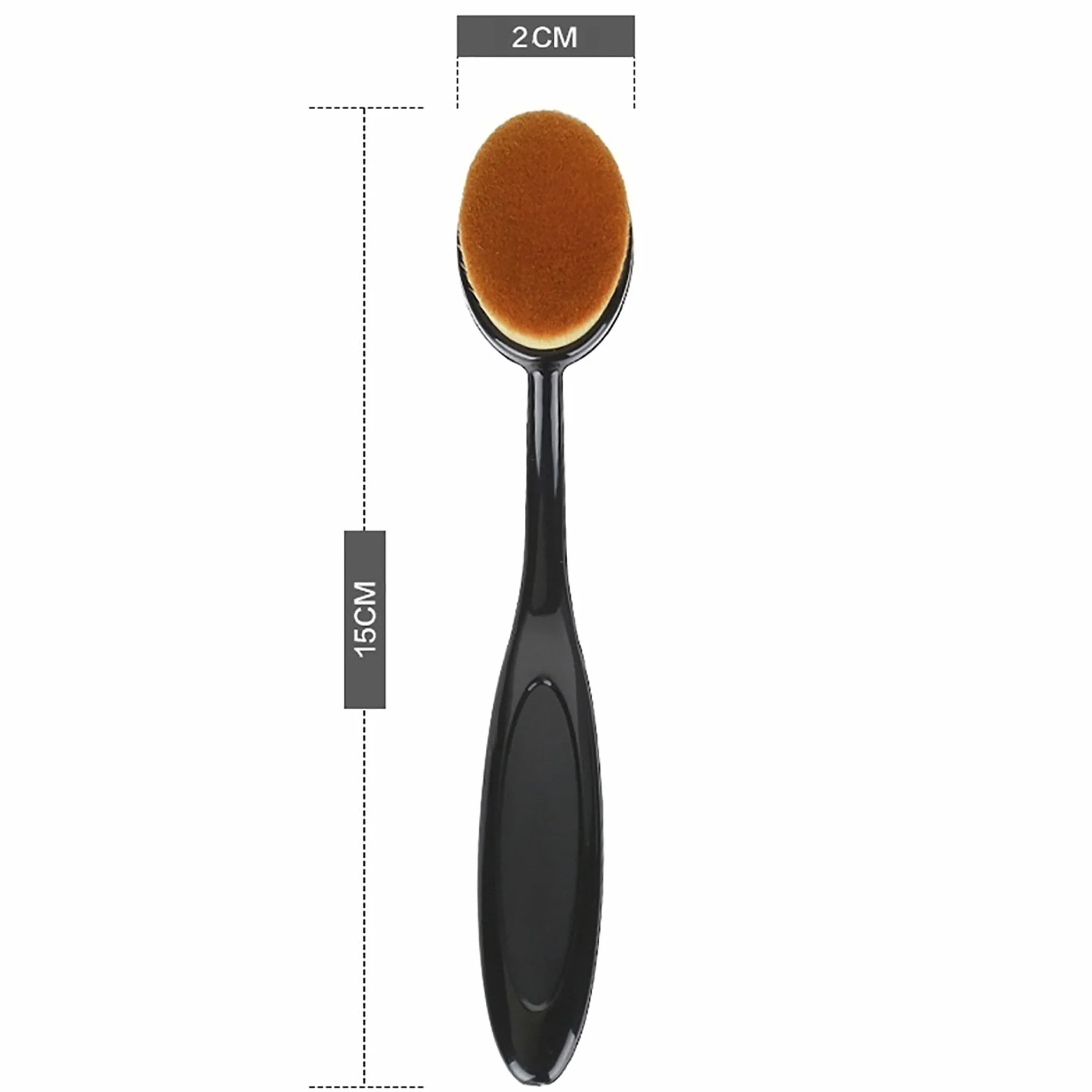 Foundointa Magic Brush Lot de 2 pinceaux sans poudre pour le visage