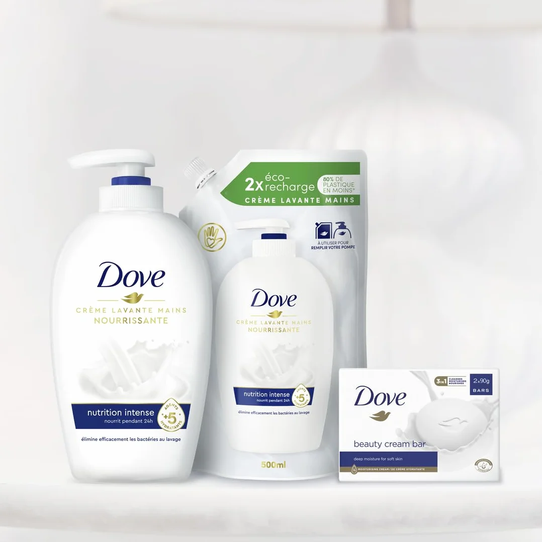 Dove Savon Liquide Mains Nutrition Intense Recharge 500ml