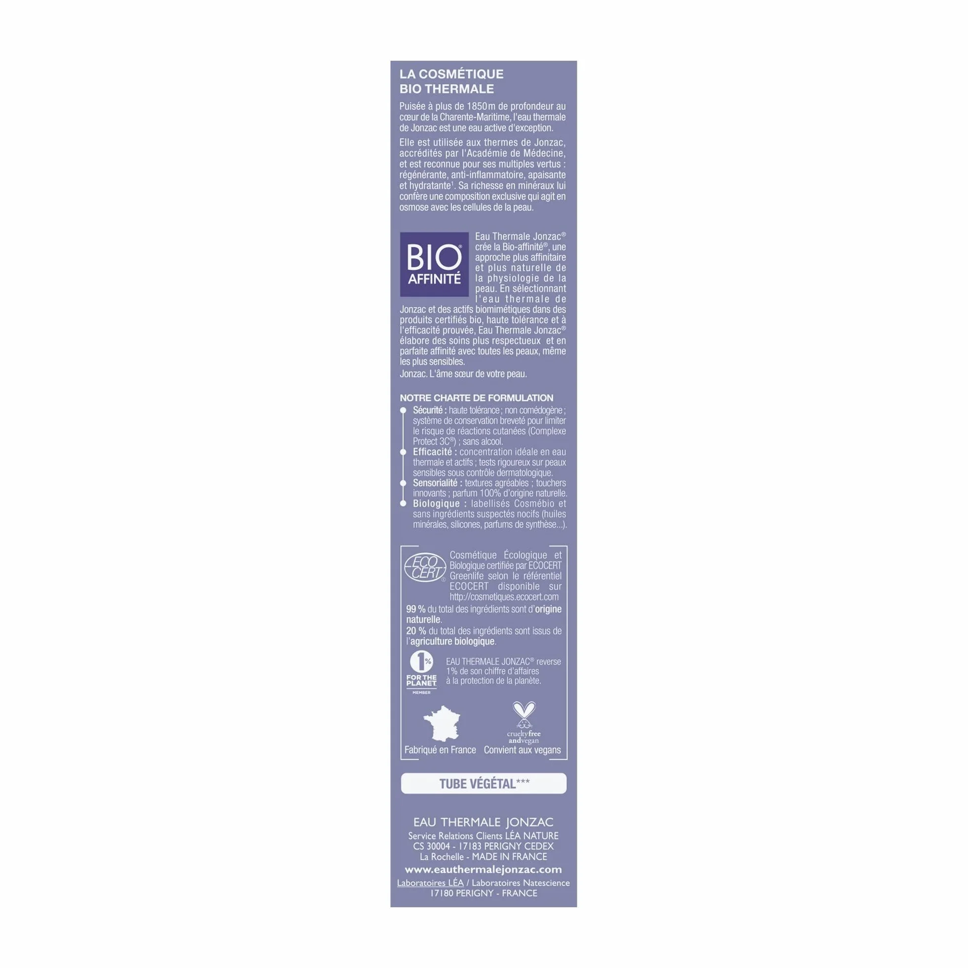 Eau Thermale Jonzac - PERFECTION - BB crème peau parfaite teinte claire