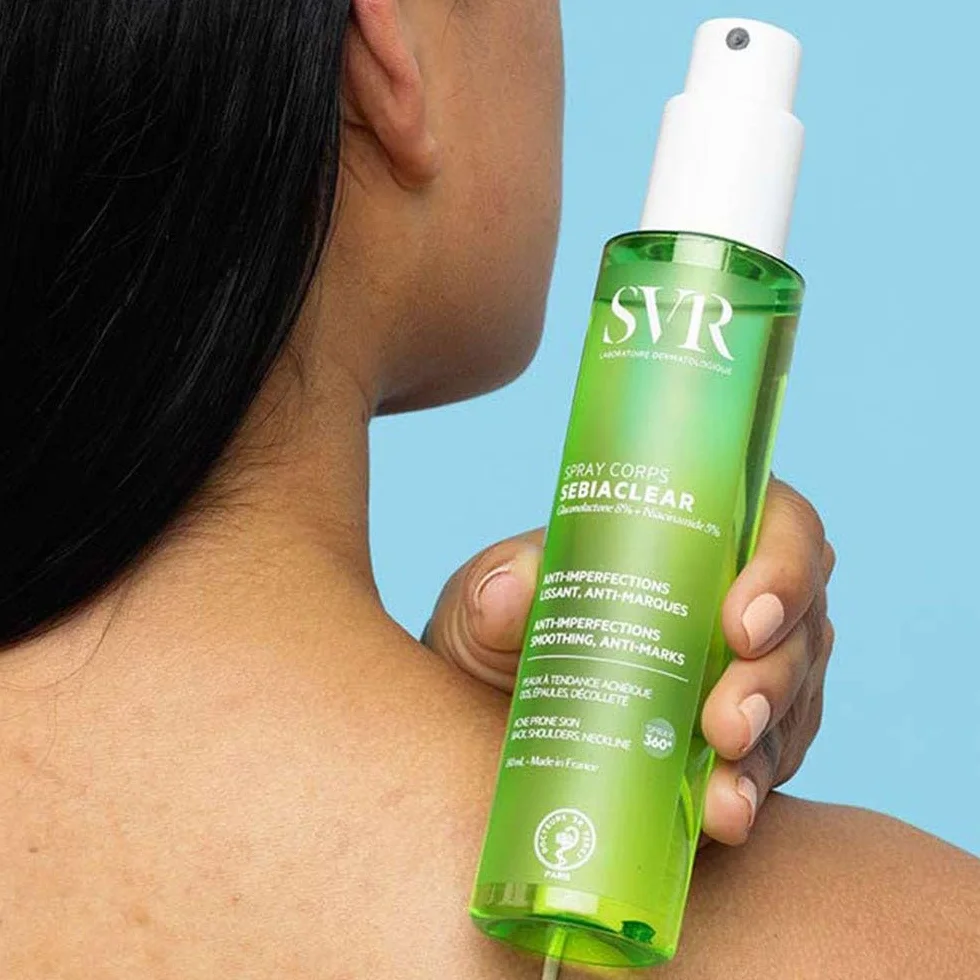 SVR Sebiaclear Spray Corps Anti-Imperfections 150 ml Niacinamide Zinc Gluconolactone