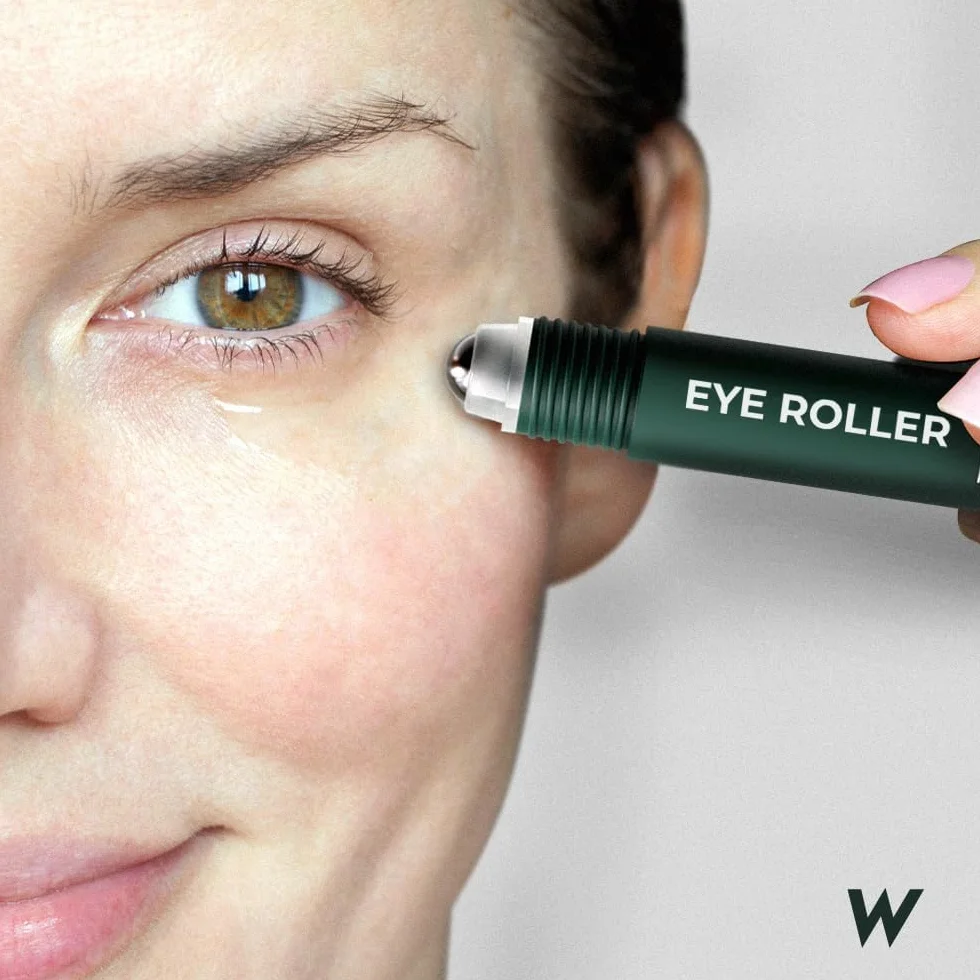 Wolf Project Rouleau sous les yeux Sérum énergisant caféine vitamine C peptides cernes poches ridules rides Crème éclaircissante gel