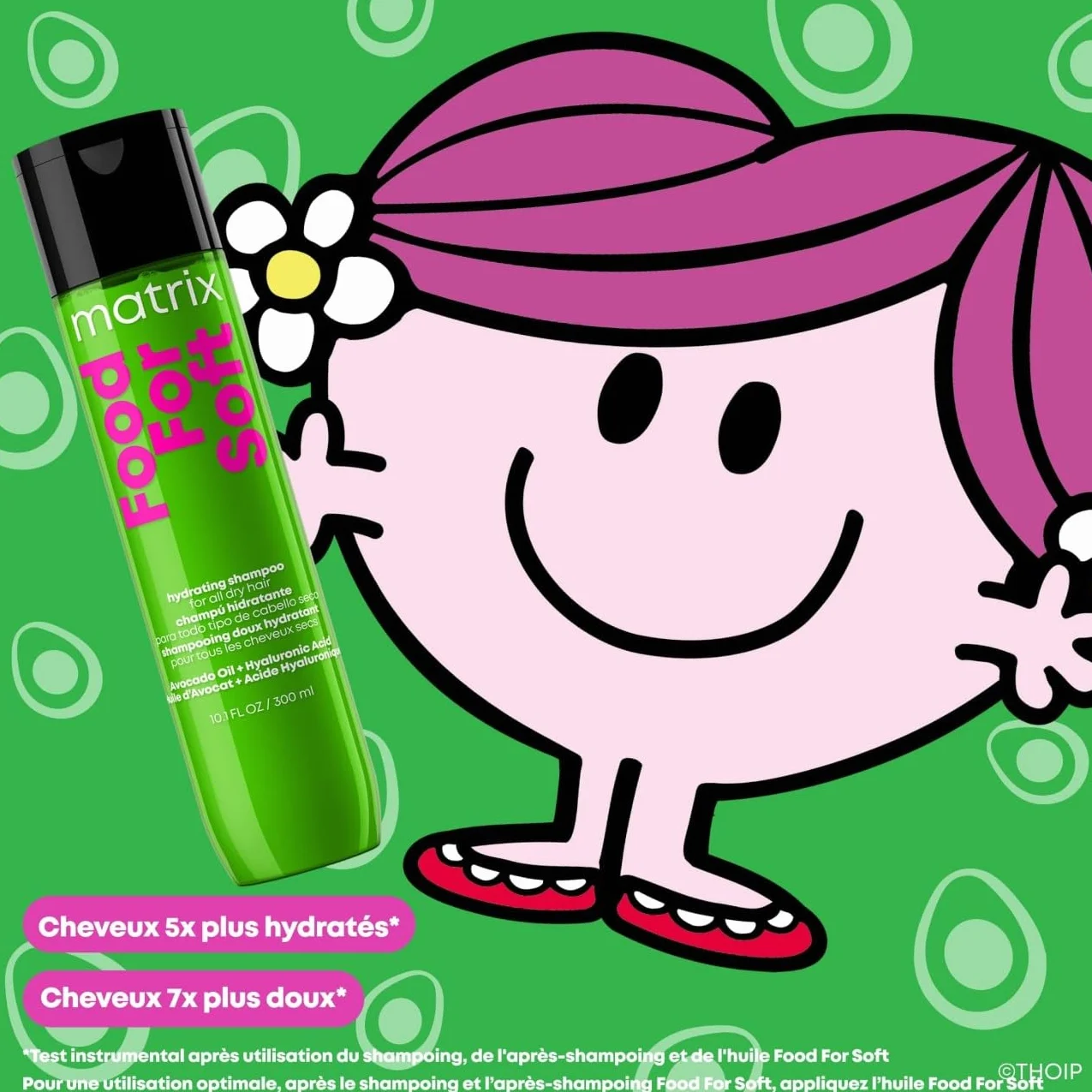 Matrix, Coffret Duo Madame Câlin, Hydratation, Nutrition et Douceur, Cheveux Secs à Très Secs, Acide Hyaluronique et Huile d'Avocat, Food For Soft x Monsieur Madame