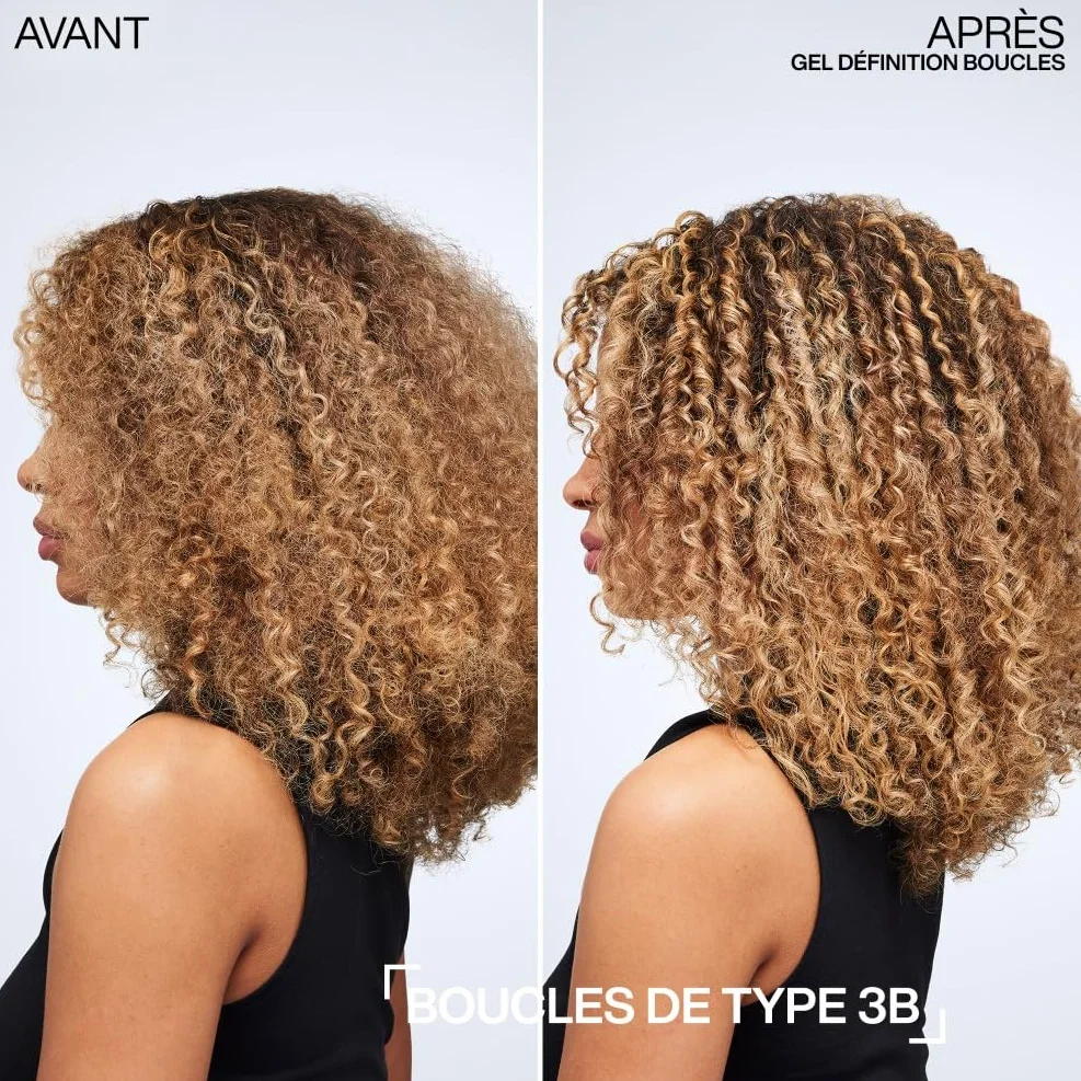 REDKEN, Gel de Fixation 72h, Hydrate & Fixe les Boucles, Formule à l'Huile de Jojoba & Squalane, Cheveux Bouclés, Frisés & Crépus, Vegan, Sans Silicone & Sans Sulfate, Hybrid Curl Stylers, 250ml