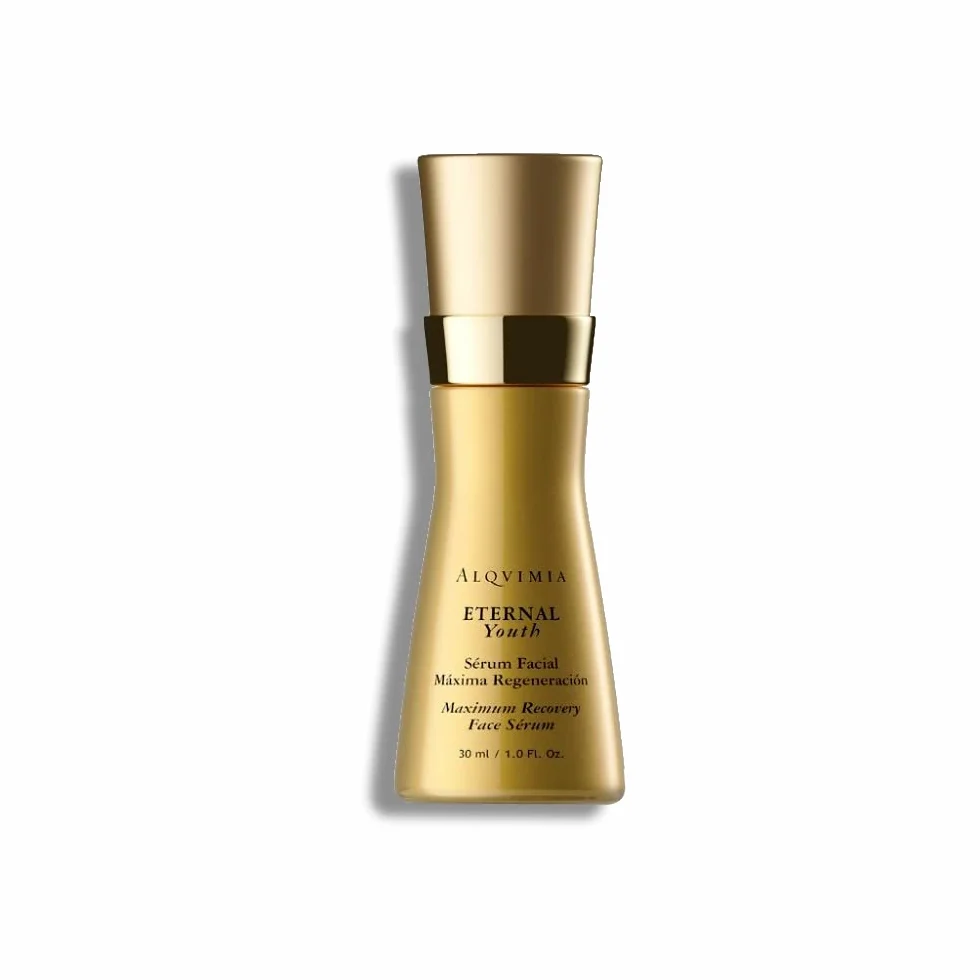 ALQVIMIA Sérum Visage Calm Peaux Sensibles 30ml – Sérum Régénérateur aux Actifs Naturels – Réparateur Nourrissant et Hydratant – Stimule la Production de Collagène et Calme la Peau