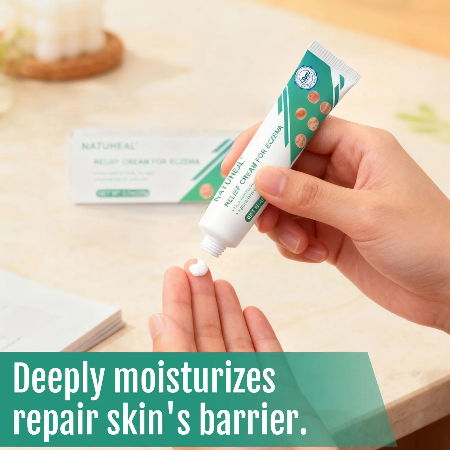 Crème Anti-Démangeaisons Eczéma Apaisante Réparatrice Peaux Sèches Irritées 20g