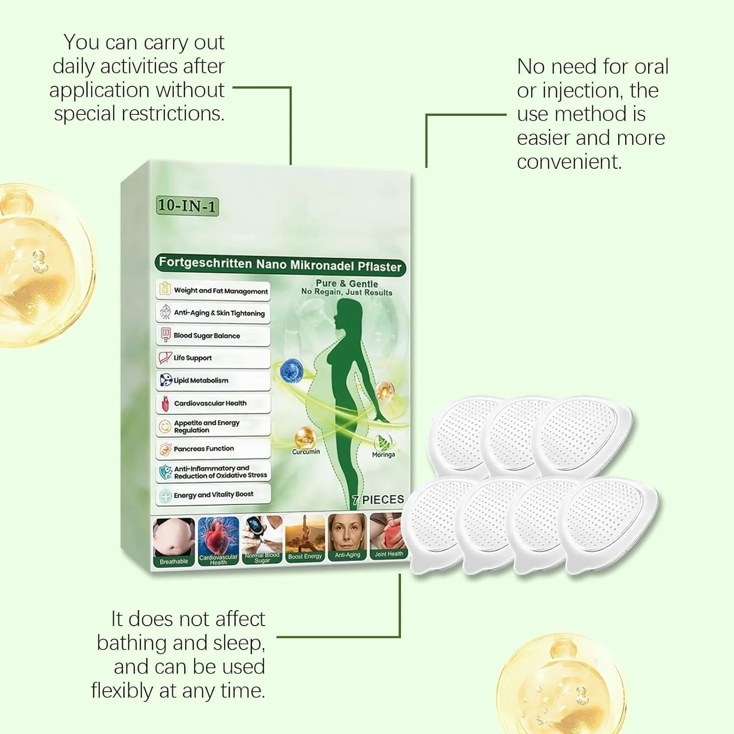 Moringa Patches 10 en 1