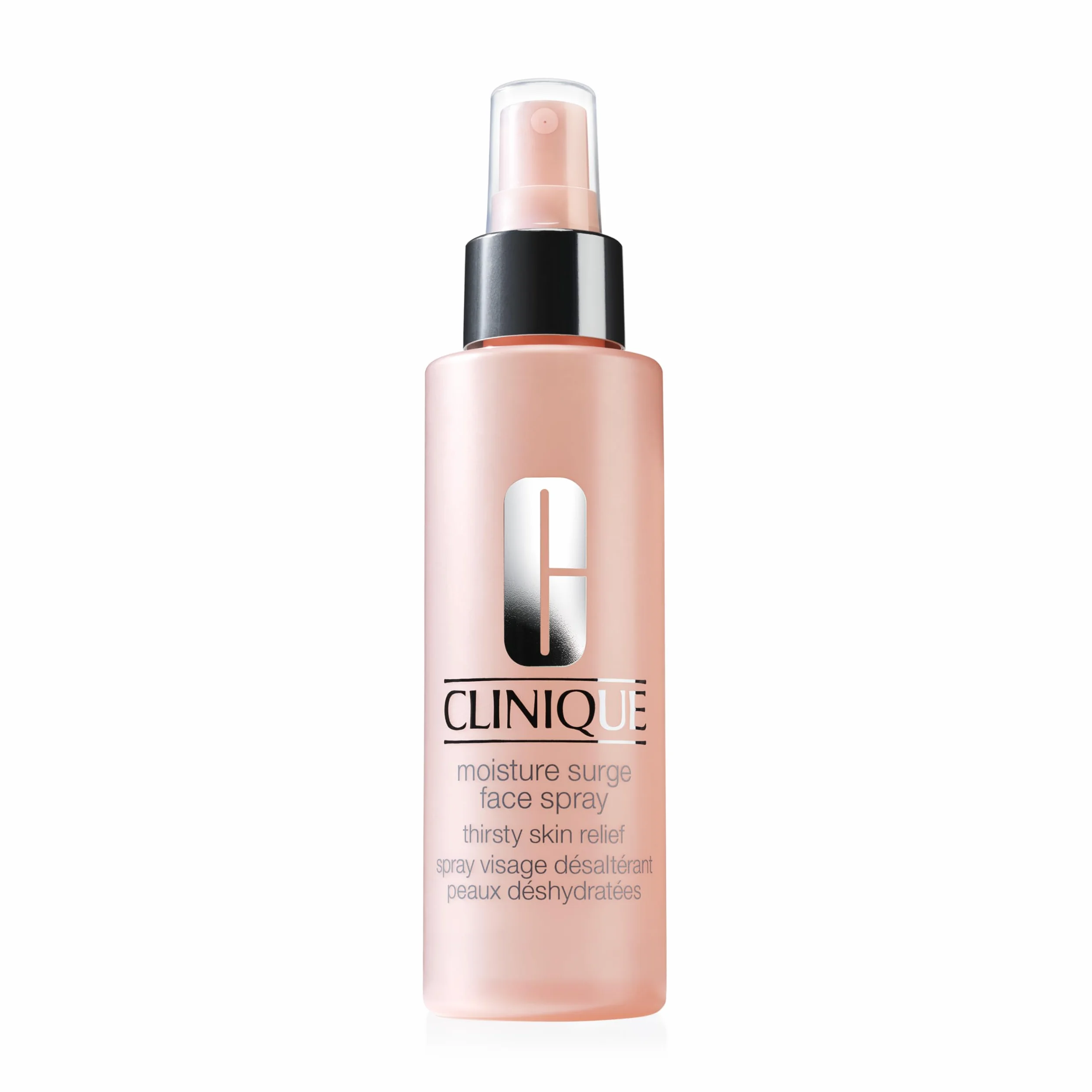 Clinique Moisture Surge Spray Visage Désaltérant sans corps gras. Peaux Très Sèches à Mixtes Grasses | Hydratant + Adoucissant