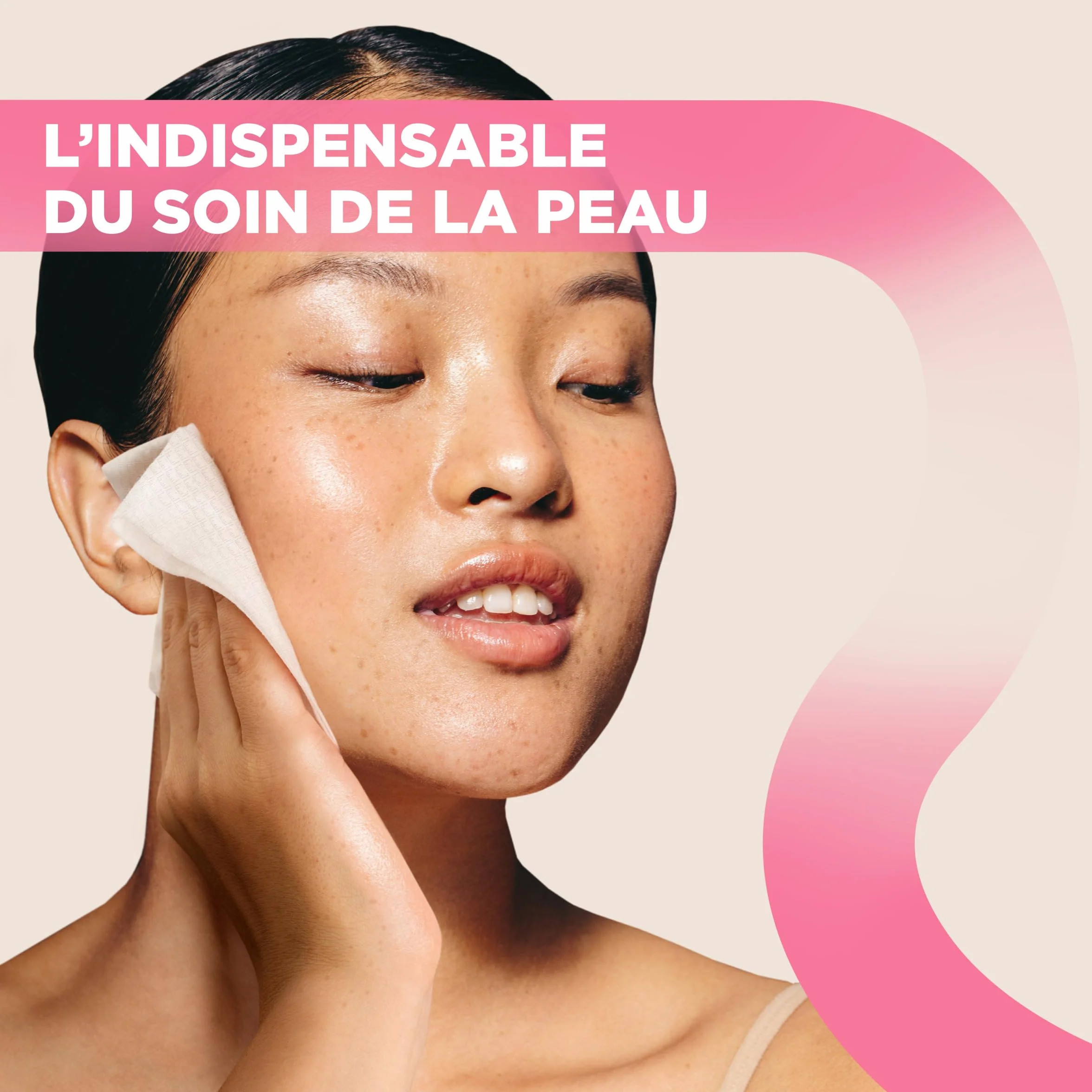 Demak'Up Cocoon Lingettes à démaquiller Peaux Normales Mixtes 75 Lingettes
