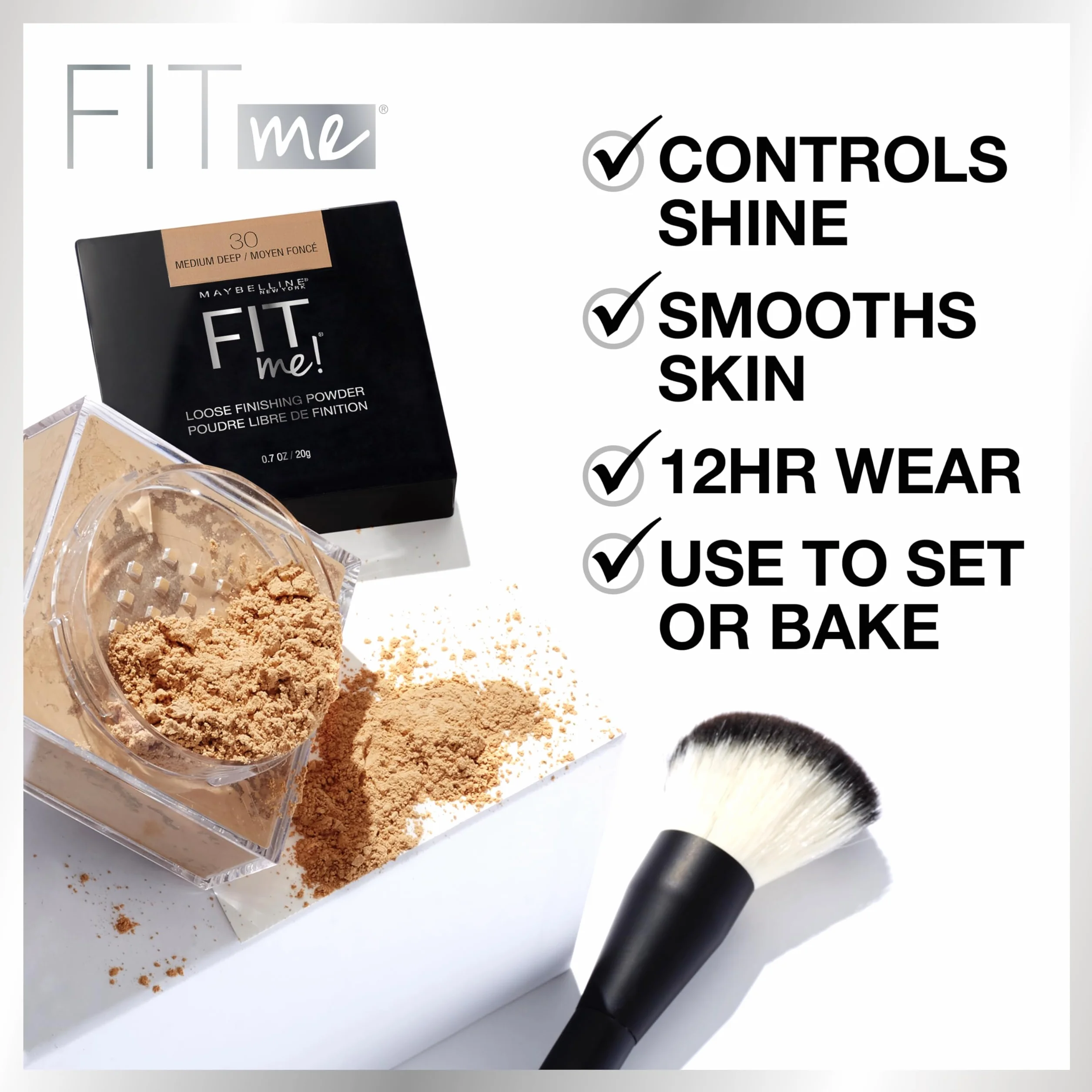 MAYBELLINE Fit Me! Loose Finishing Powder - Fair Light