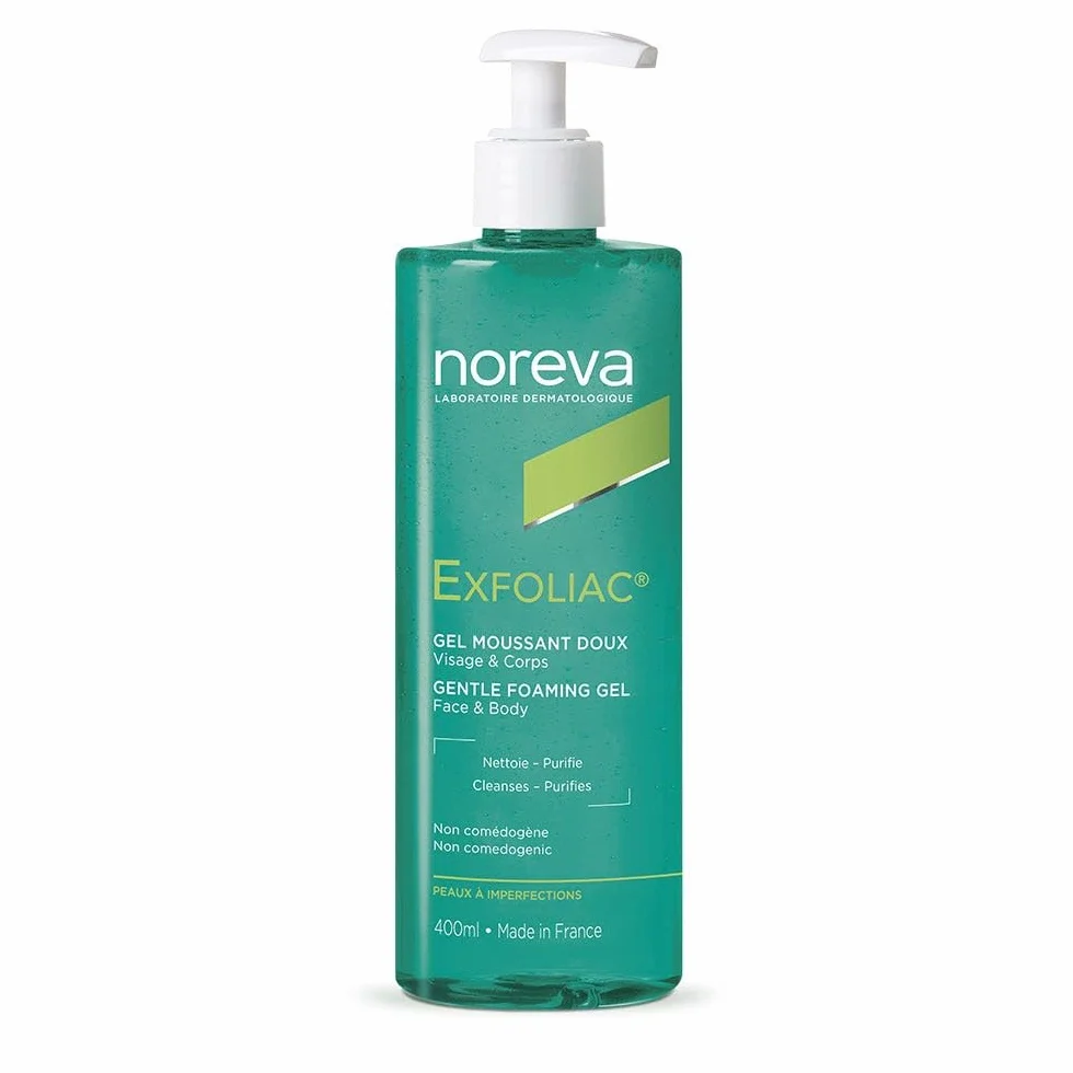 Noreva Exfoliac Gel Moussant Doux 400 ml