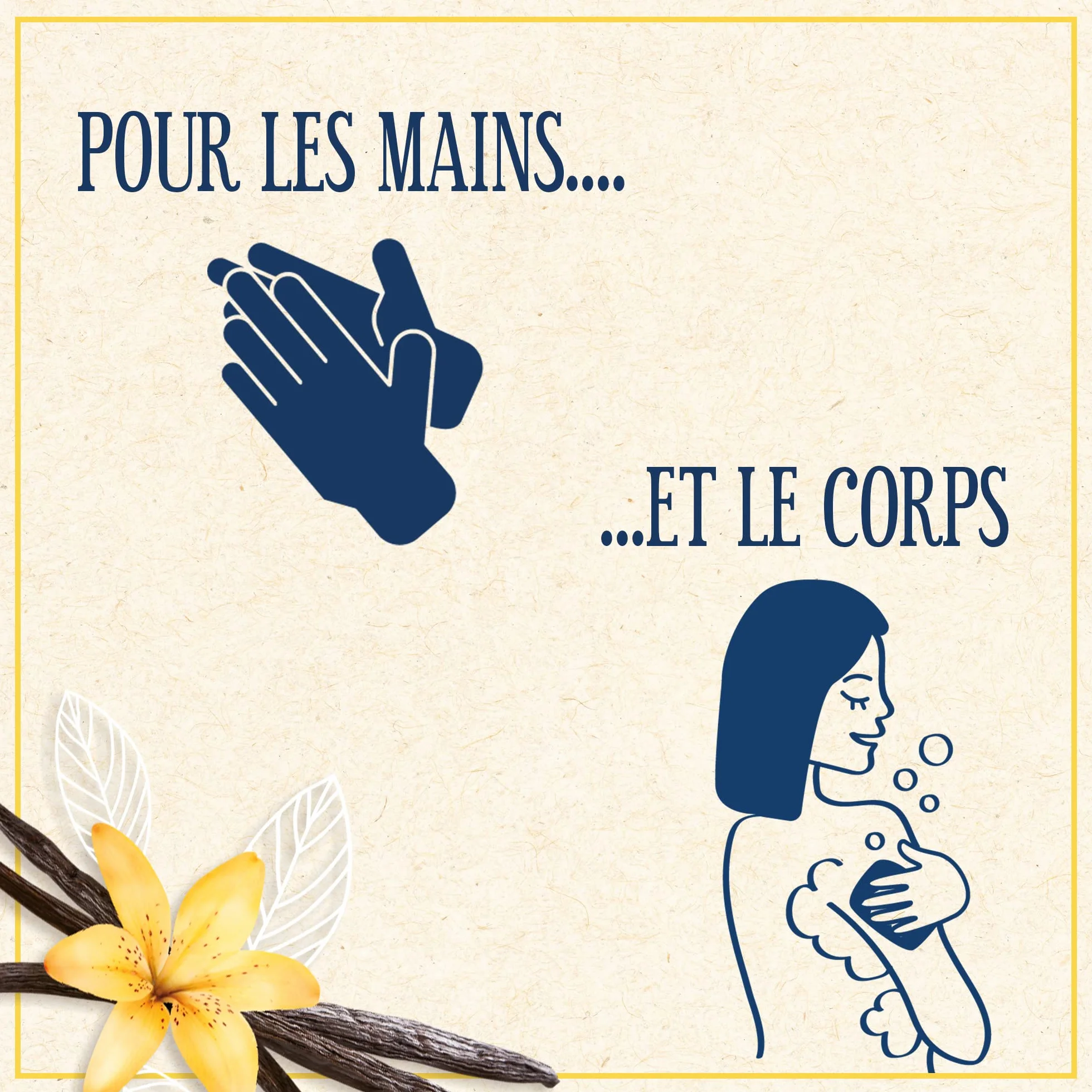 Le Petit Marseillais Savon Extra Doux Vanille 4x100g Solide Mains Corps 98% Ingrédients Naturels Emballage Papier Recyclable