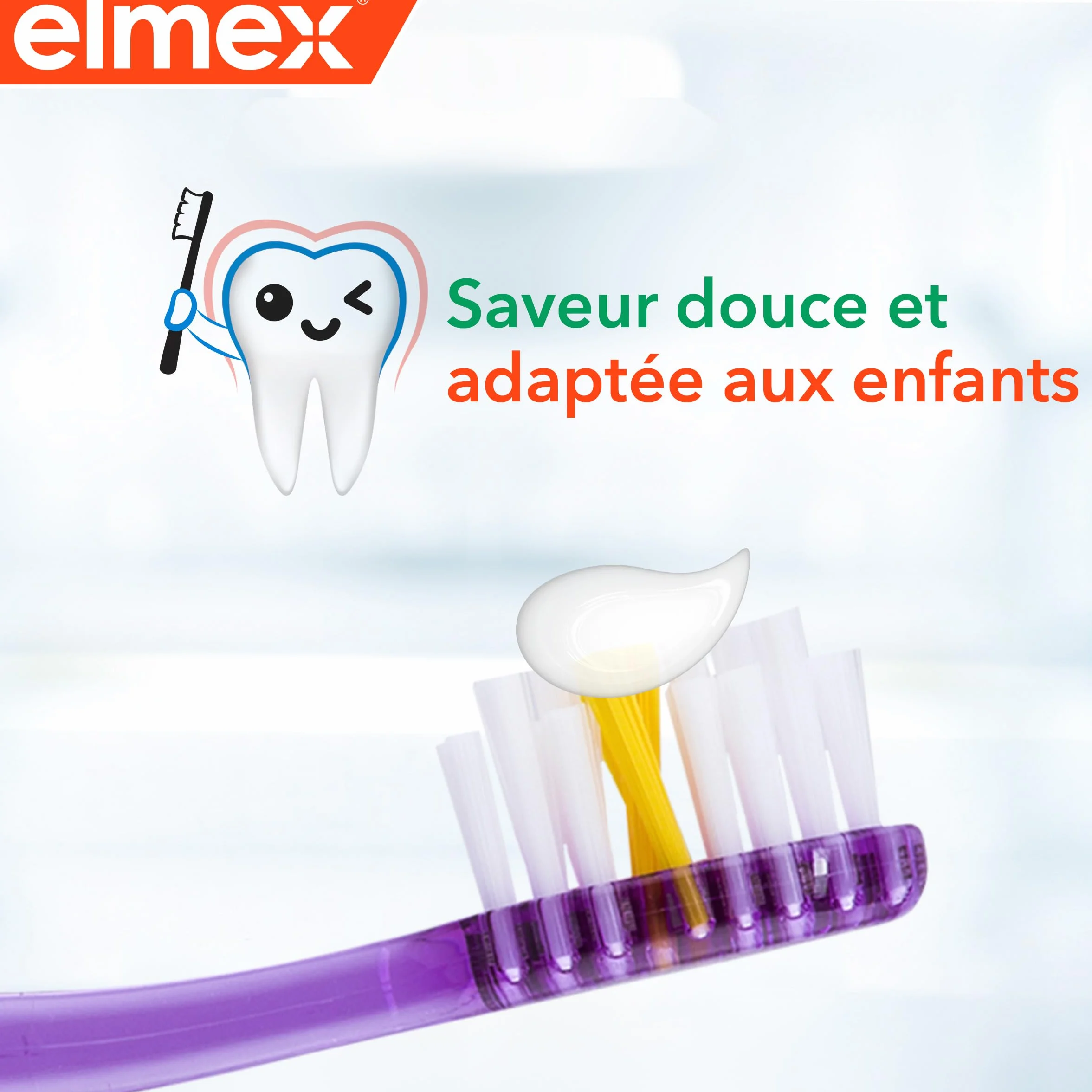 ELMEX Dentifrice Junior 6-12 ans 75 ml Protection Caries Enfant