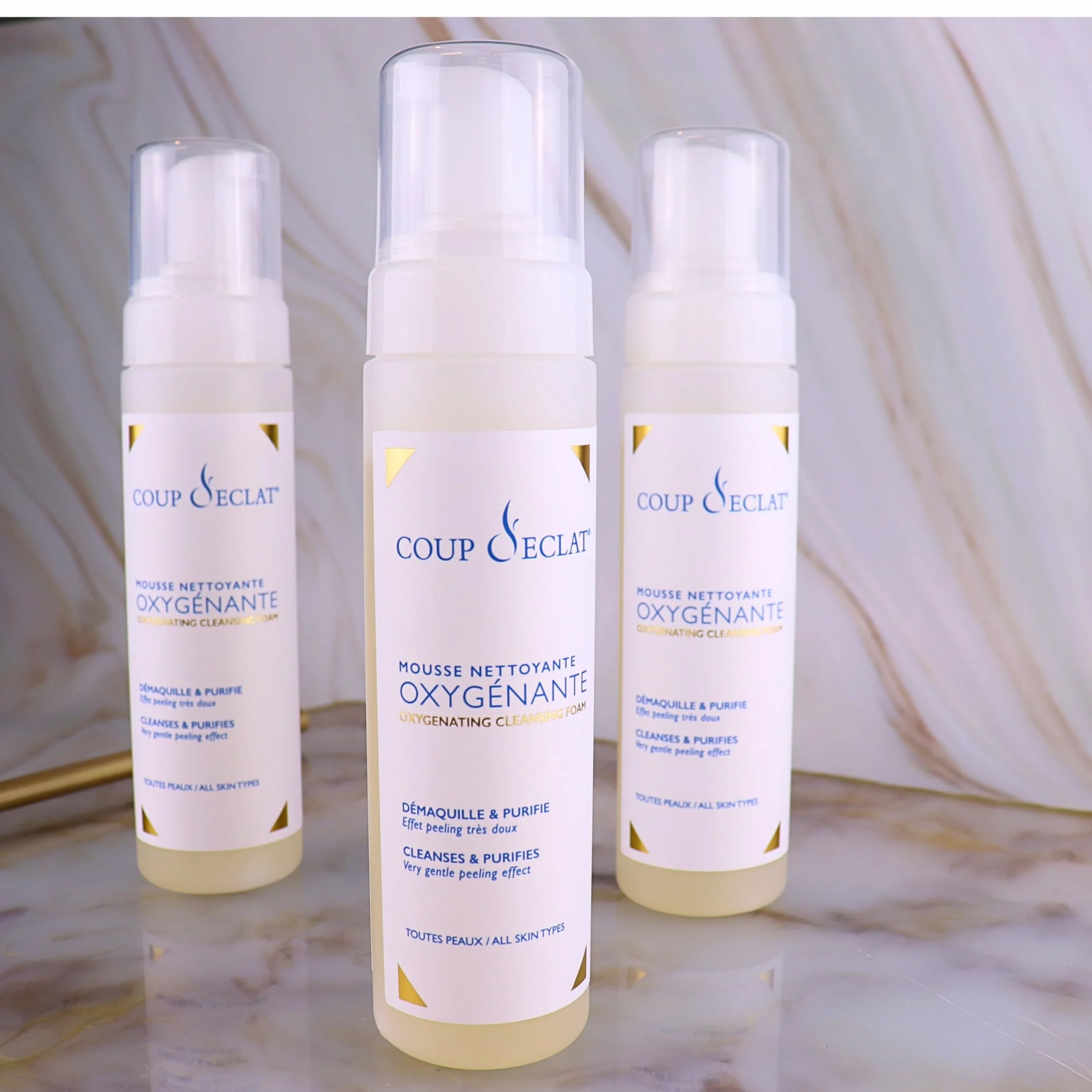 COUP D’ÉCLAT® MOUSSE DÉMAQUILLANTE OXYGÉNANTE 200 ml