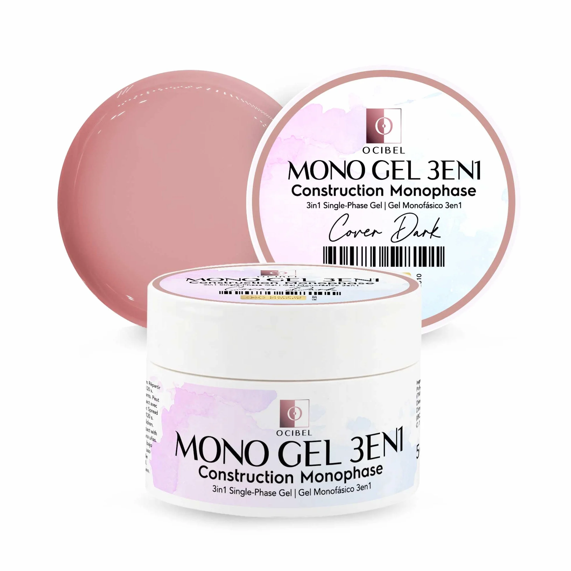 Gel Monophase 3en1 50g - Cover Dark