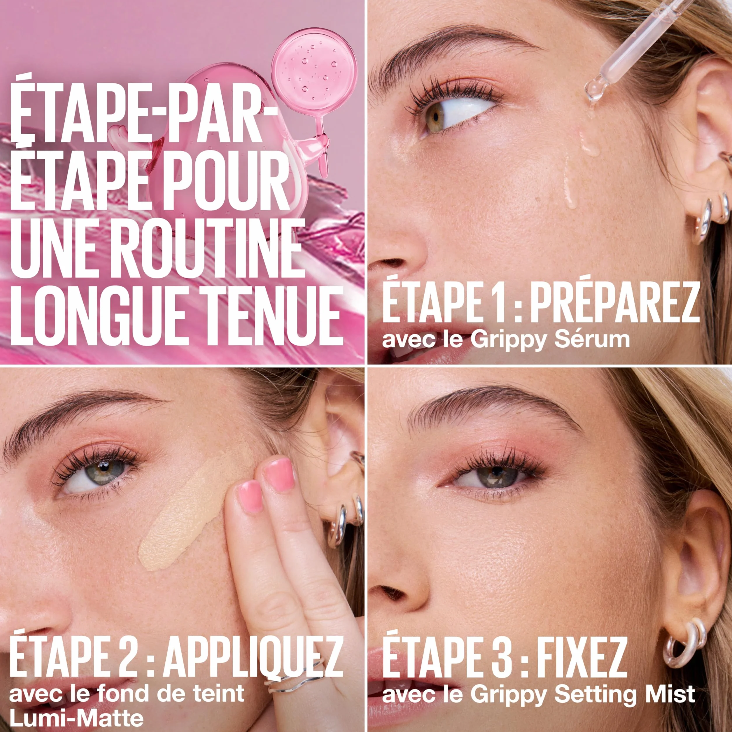 Maybelline New York Brume de Fixation Longue Tenue 24H Sans Transfert 100 ml