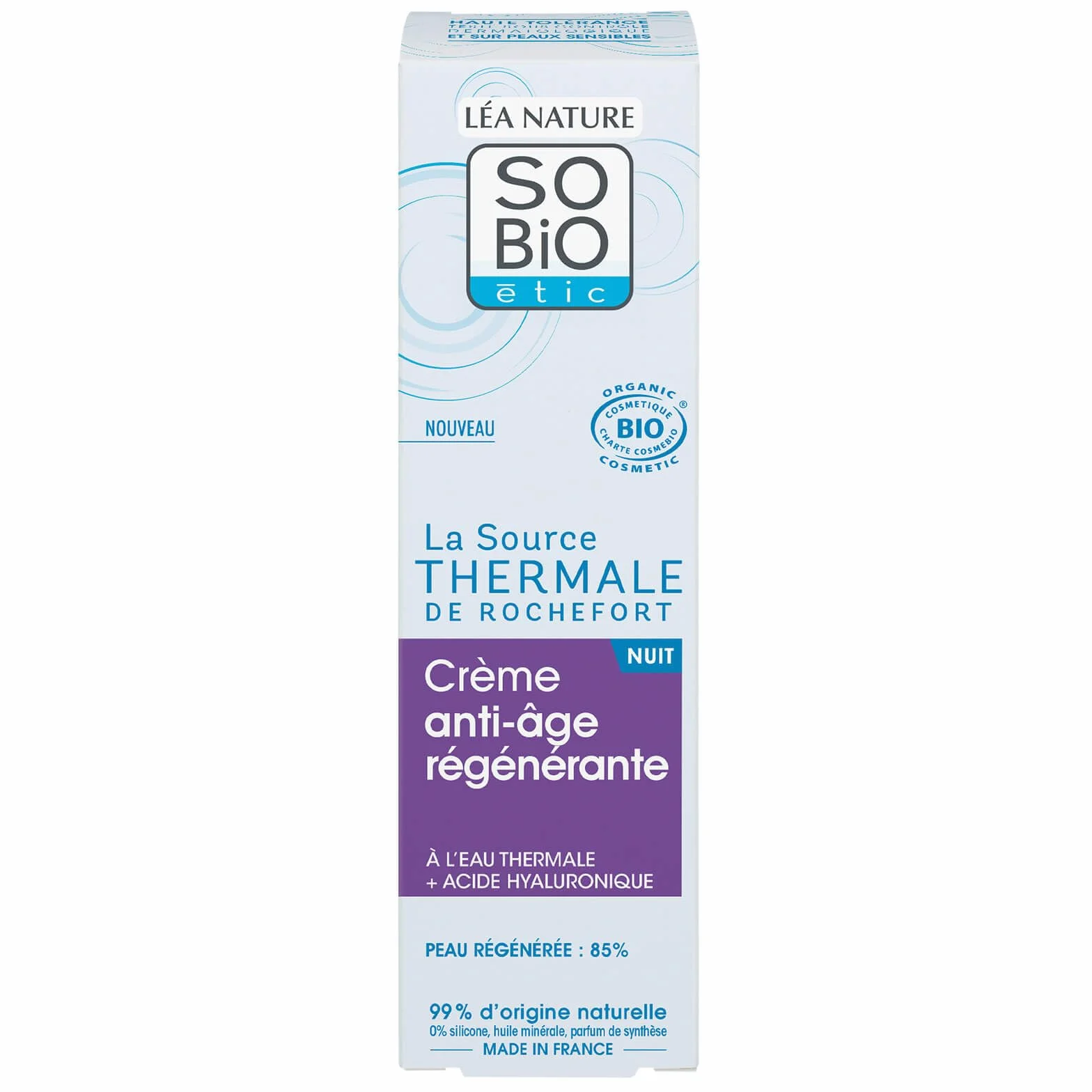 So Bio étic - Crème nuit anti-âge régénérante
