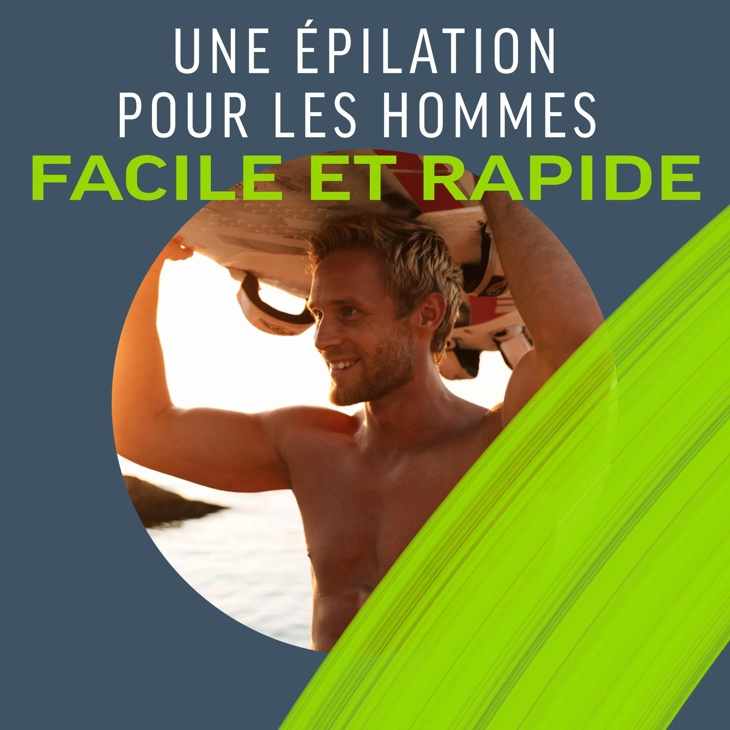 Veet Men Crème Dépilatoire Homme Peaux Sensibles 400 ml