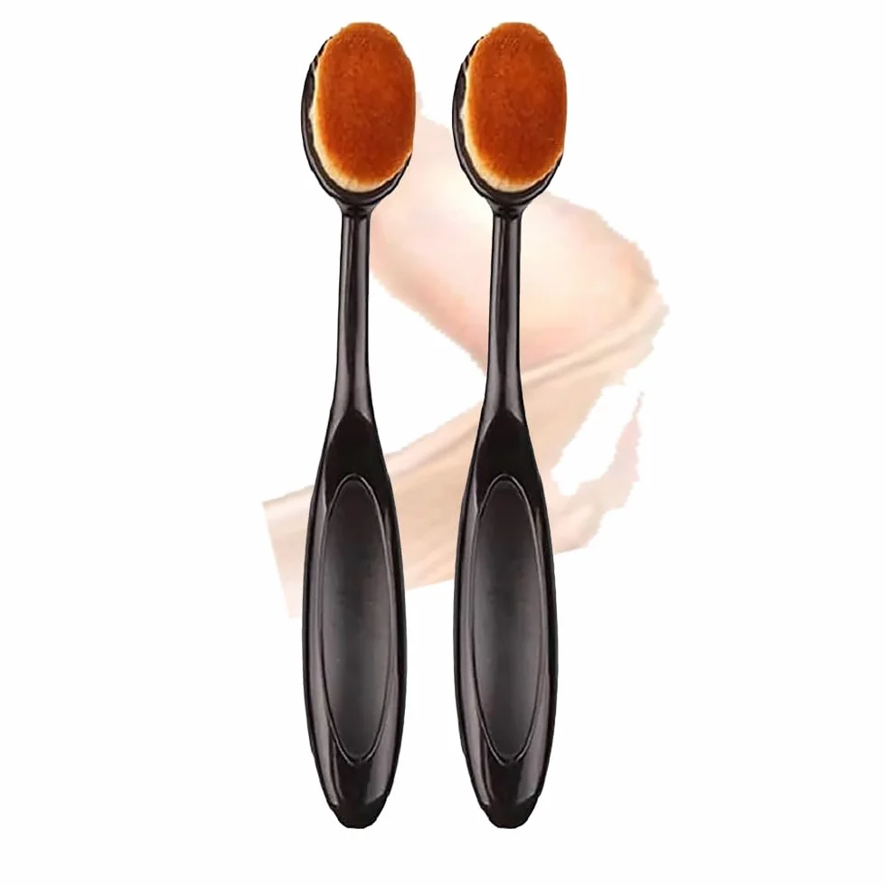 Foundointa Magic Brush Lot de 2 pinceaux sans poudre pour le visage