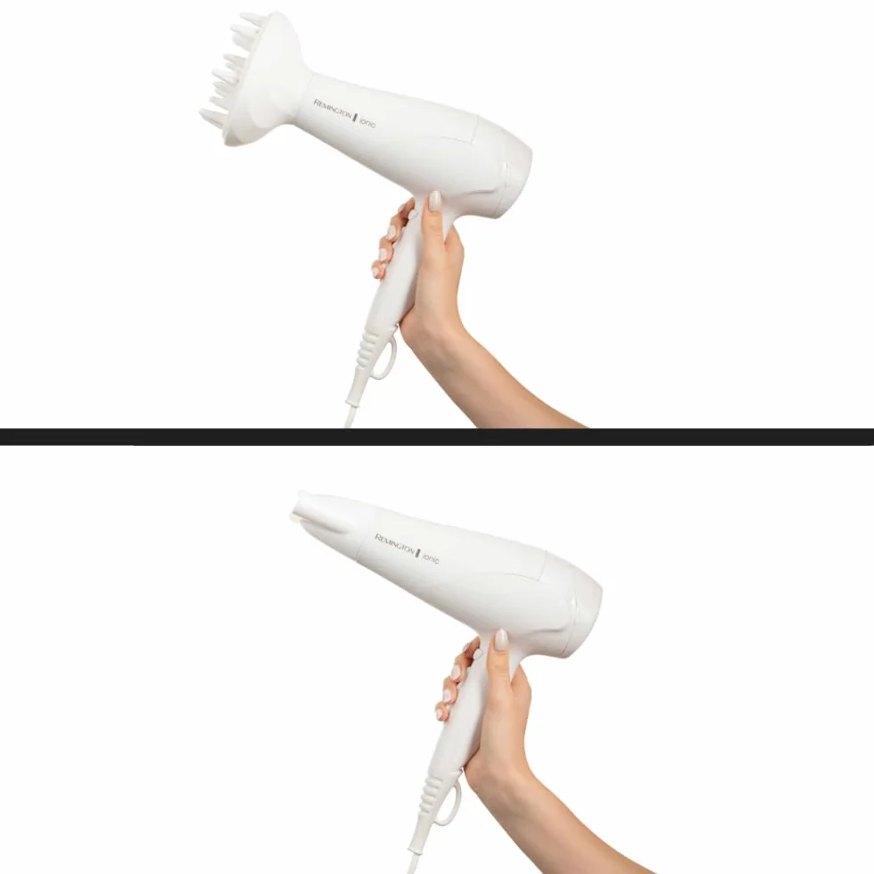 Remington Sèche-cheveux Ionique 2200 W Blanc D3199