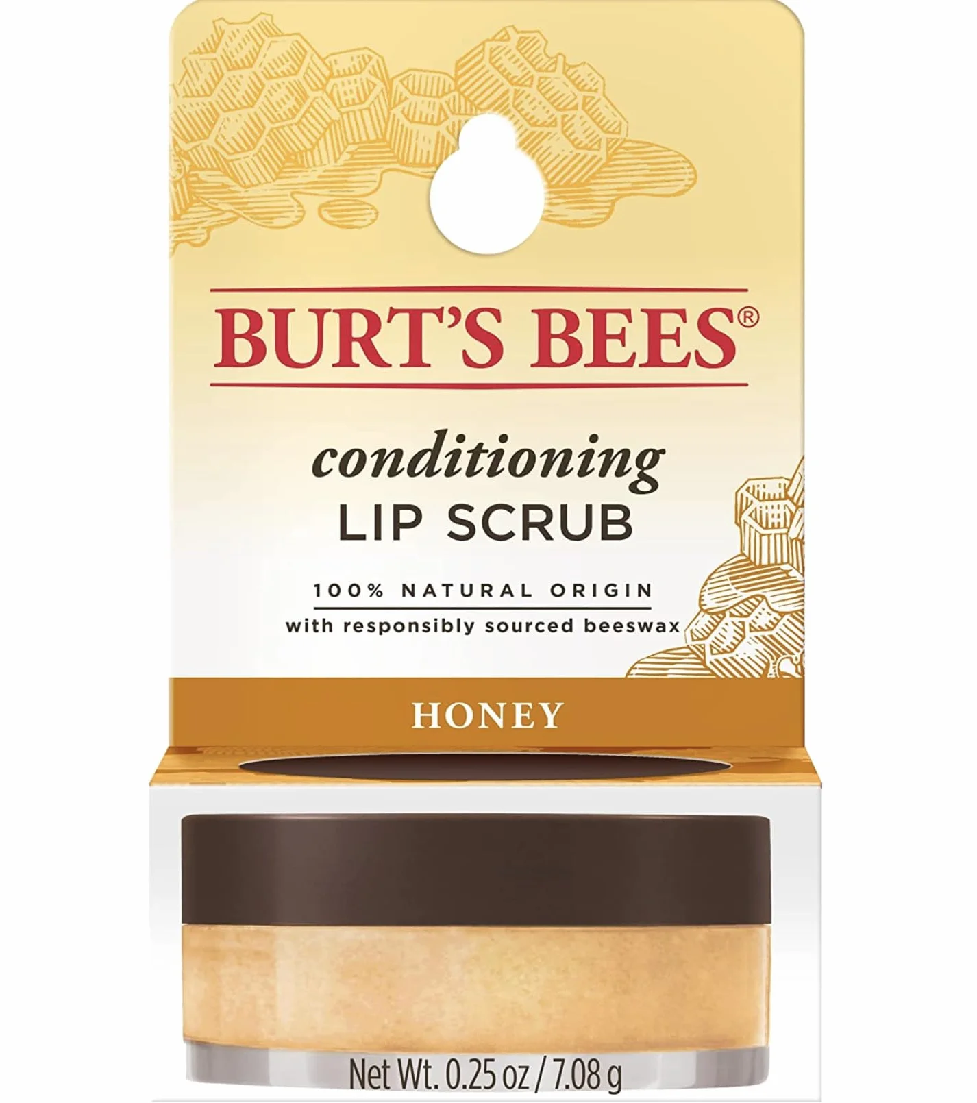 Burts Bees Conditioning Lip Scrub for Women 0.25 oz Scrub