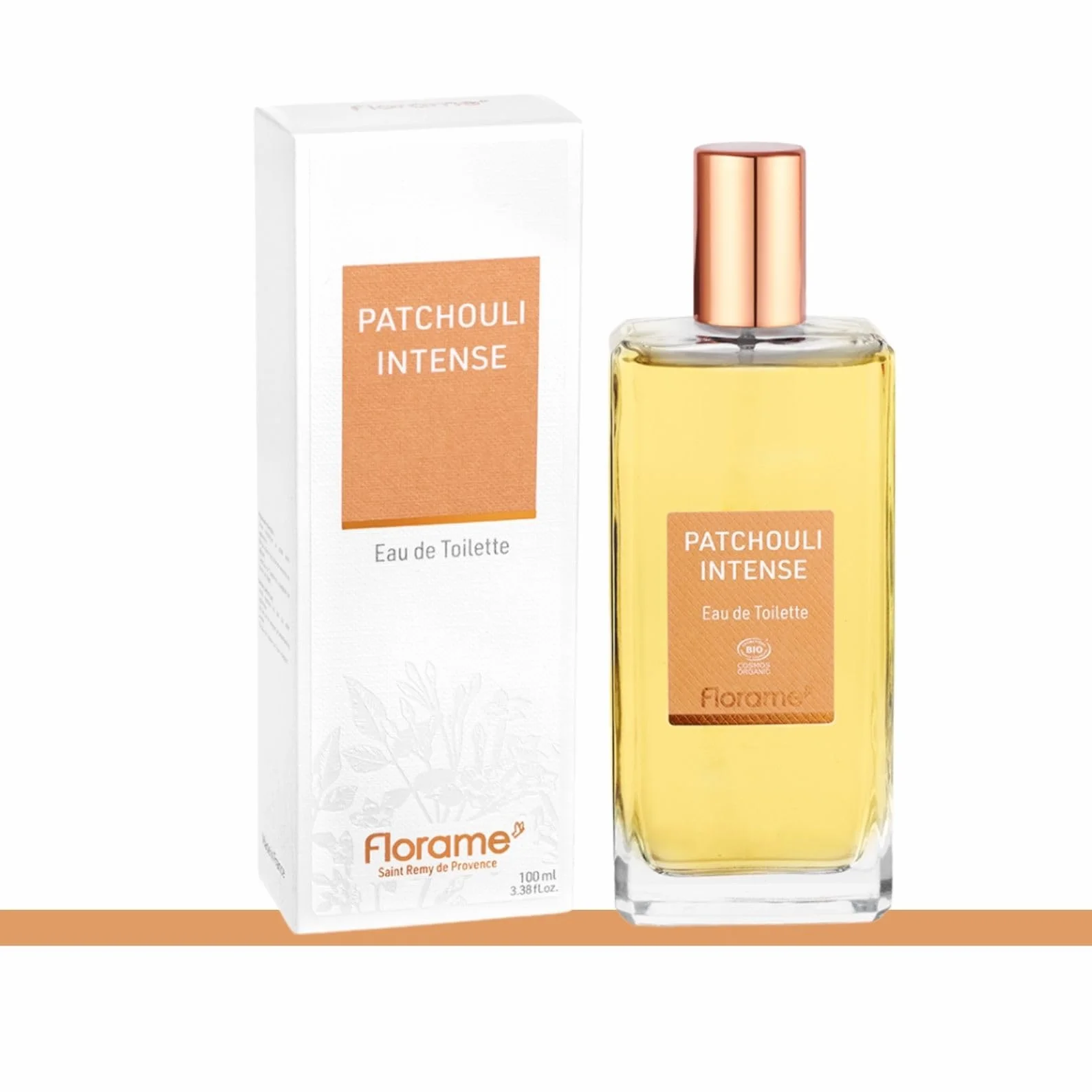 Florame Eau de Toilette Patchouli Intense 100 ml – Notes Chaudes & Boisées – Patchouli, Vanille & Benjoin – Fabriquée en France