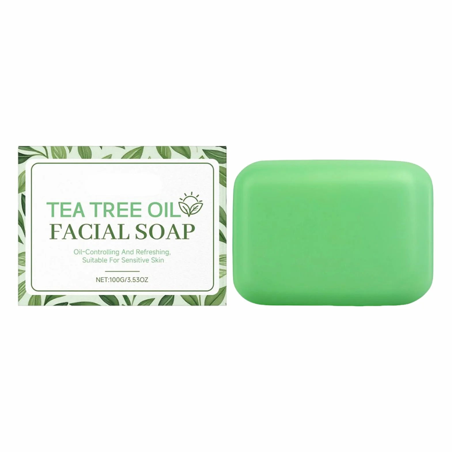 Savon Antifongique à l'Huile d'Arbre à Thé 100g Nettoyant Naturel Anti Mycose Pied