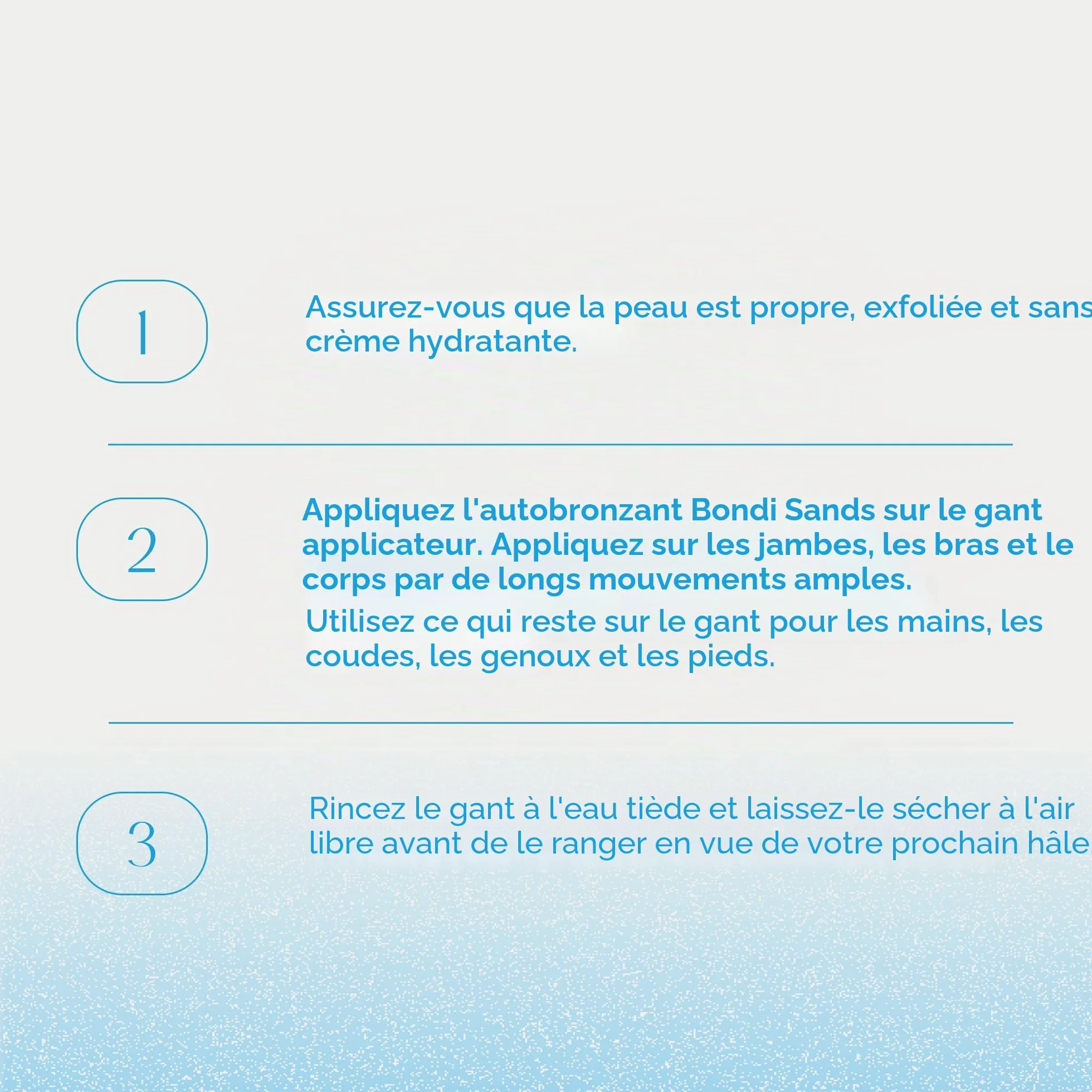 Bondi Sands Gant autobronzant réutilisable Application Mitt bronzage rapide sans taches