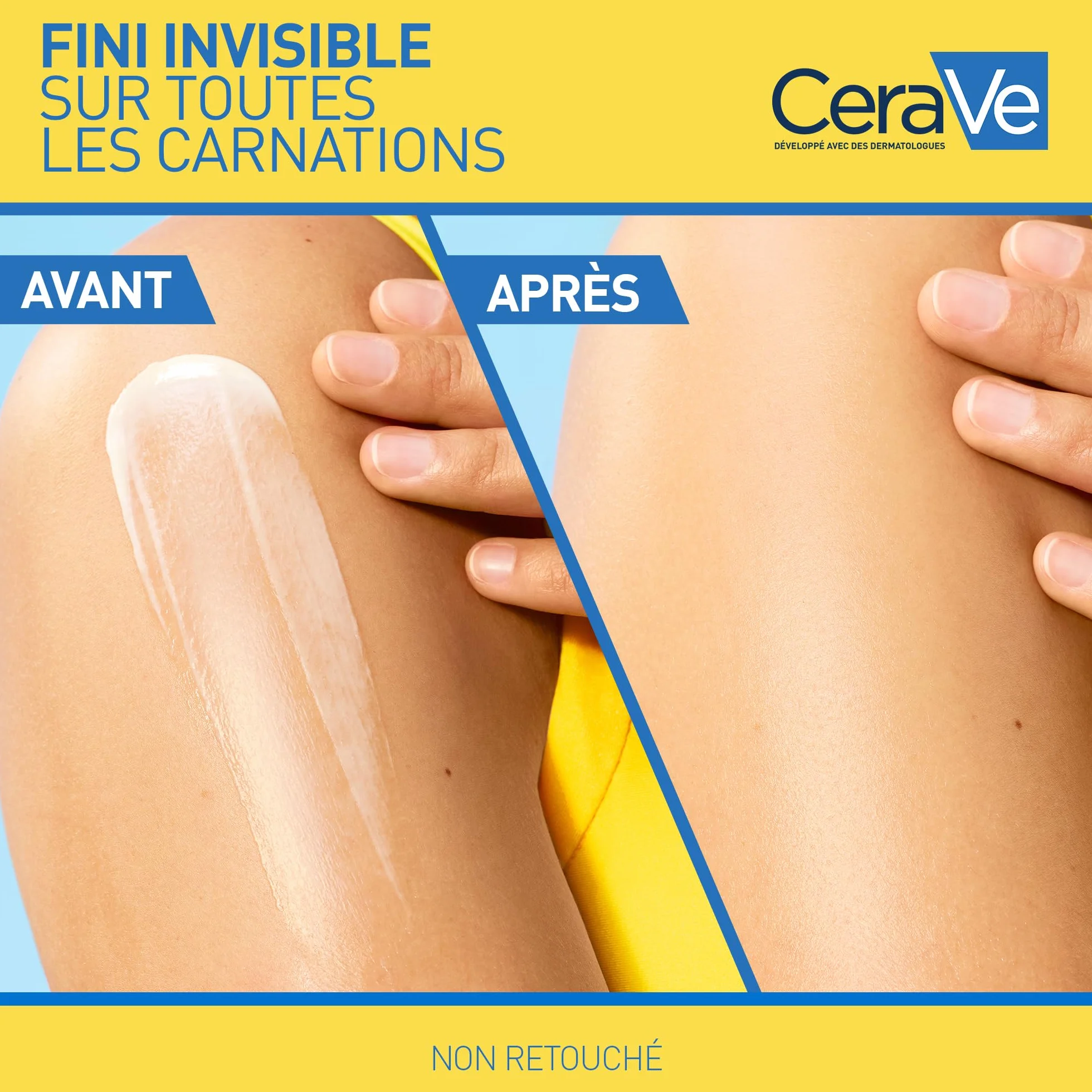 CeraVe Lait Solaire Invisible Hydratant SPF50+