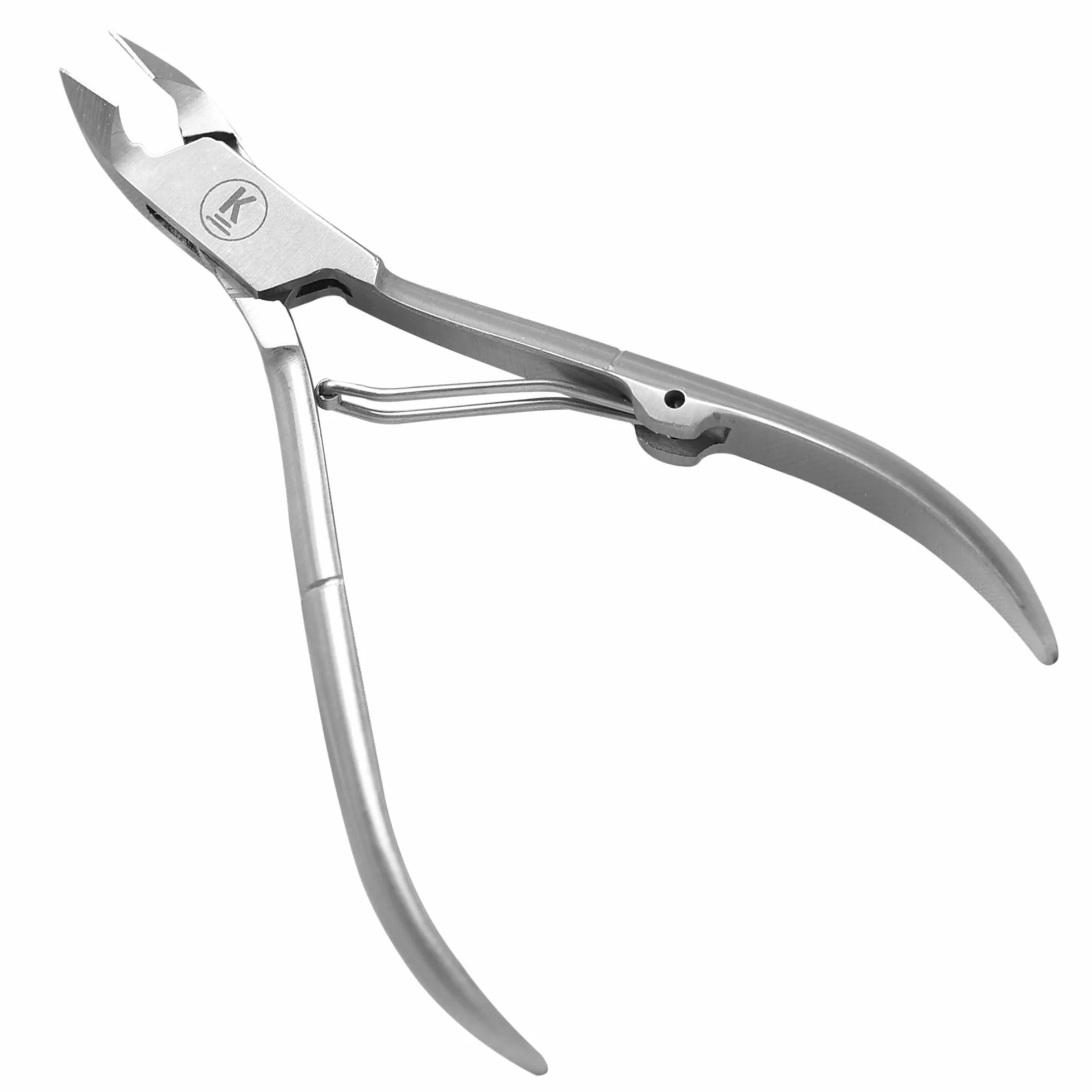 Pince à cuticules professionnelle en acier inoxydable – 10,4 cm, lame fine 0,8 cm – ergonomique, durable & hygiénique