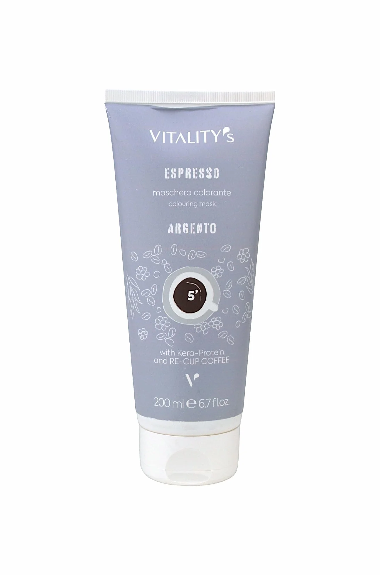 Vitalitys Espresso Silver Baume teinté et nourrissant direct 200 ml (Argento)