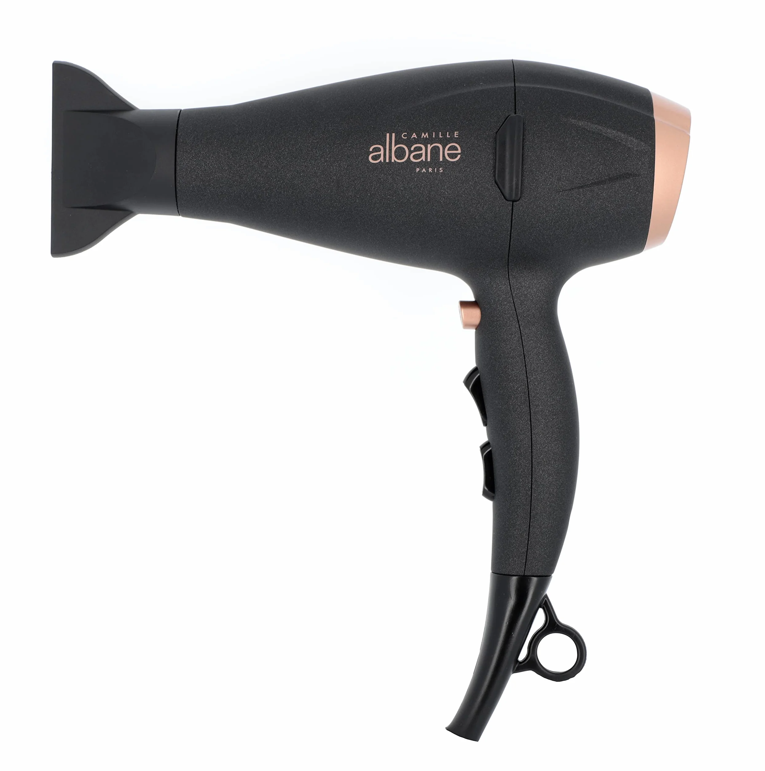 CAMILLE ALBANE - Seche Cheveux Ionique Pro - 2200 W - Sechage Rapide - 3 Températures - Appareil Coiffure Professionnel - Antistatique - Brillance