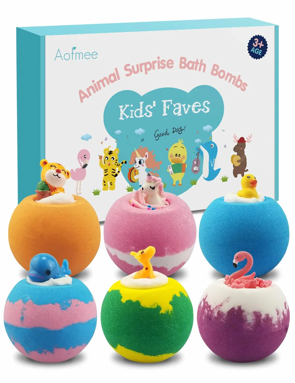 Bombe de Bain, Boules Effervescentes Avec Jouet, Boule de Bain Enfant, Boule de Bain Enfant Effervescent, Bombe de Bain Coffret Bain, Anniversaire Noël Halloween Cadeaux pour Filles, Garçons