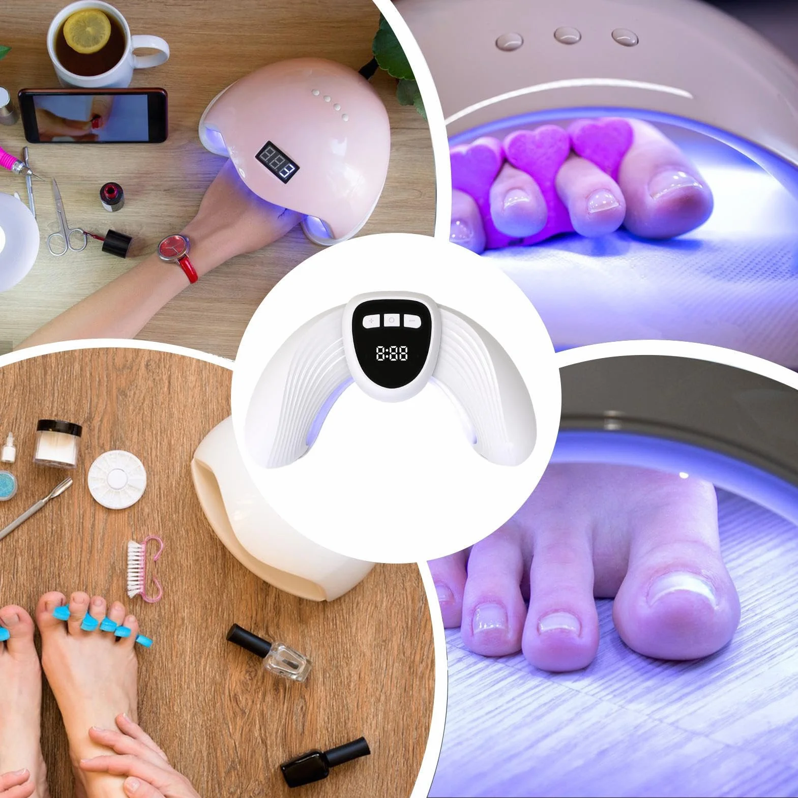 Podoclear Dispositif de traitement des champignons à ongles, Thérapie au froid très efficace