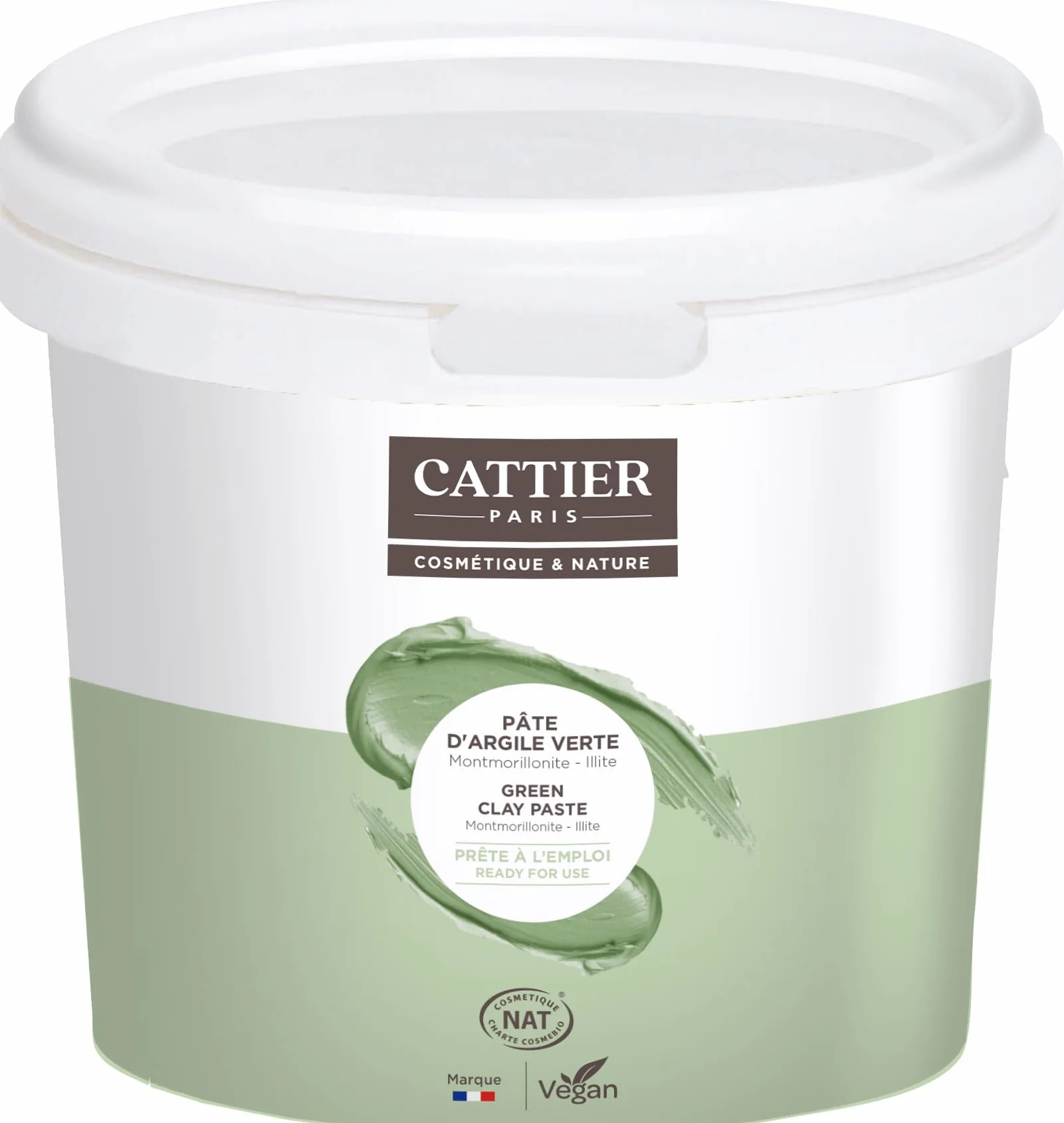 Cattier Argile Prête à l'Emploi Pot 1,35 kg