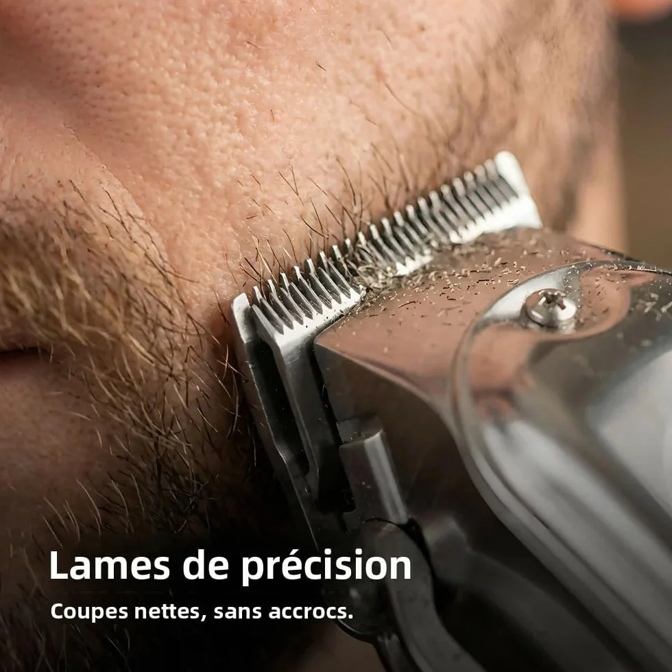 Oryzom ProTrim 2.0 Lames de précision en acier inoxydable tondeuse cheveux barbe