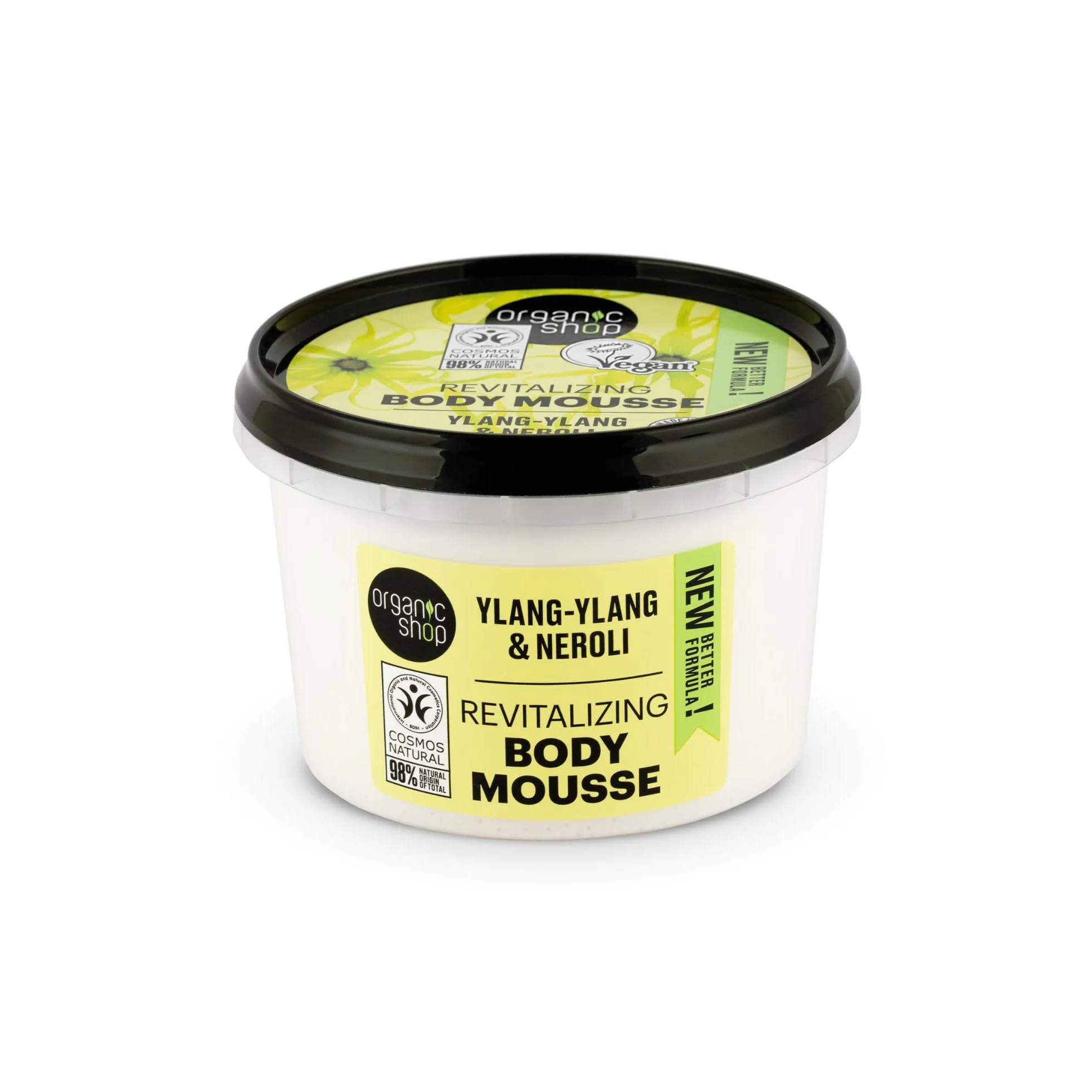 Organic Shop Mousse corporelle revitalisante au néroli 250 ml