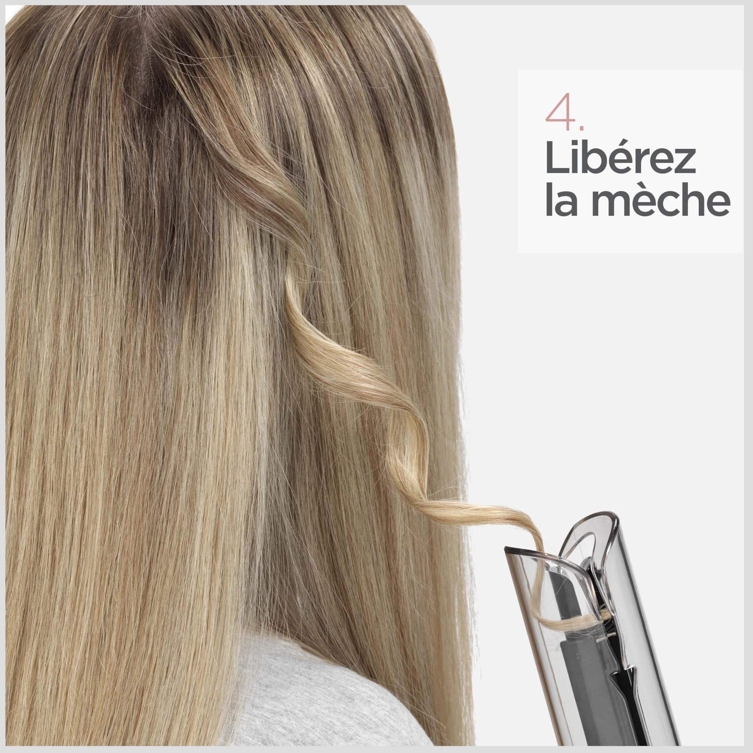BaByliss Curl Secret Lite Boucleur automatique 5 réglages température 210° Noir Rose Gold C1031E